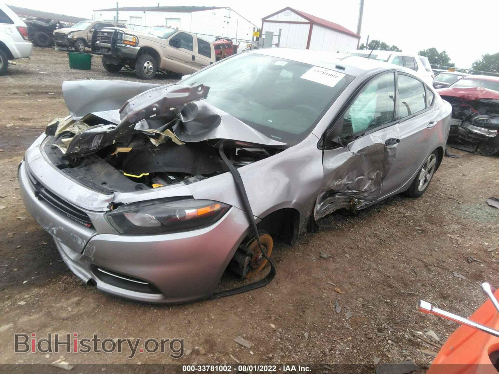 2015 DODGE DART - VIN: 1C3CDFBB8FD100081 - Photo 2