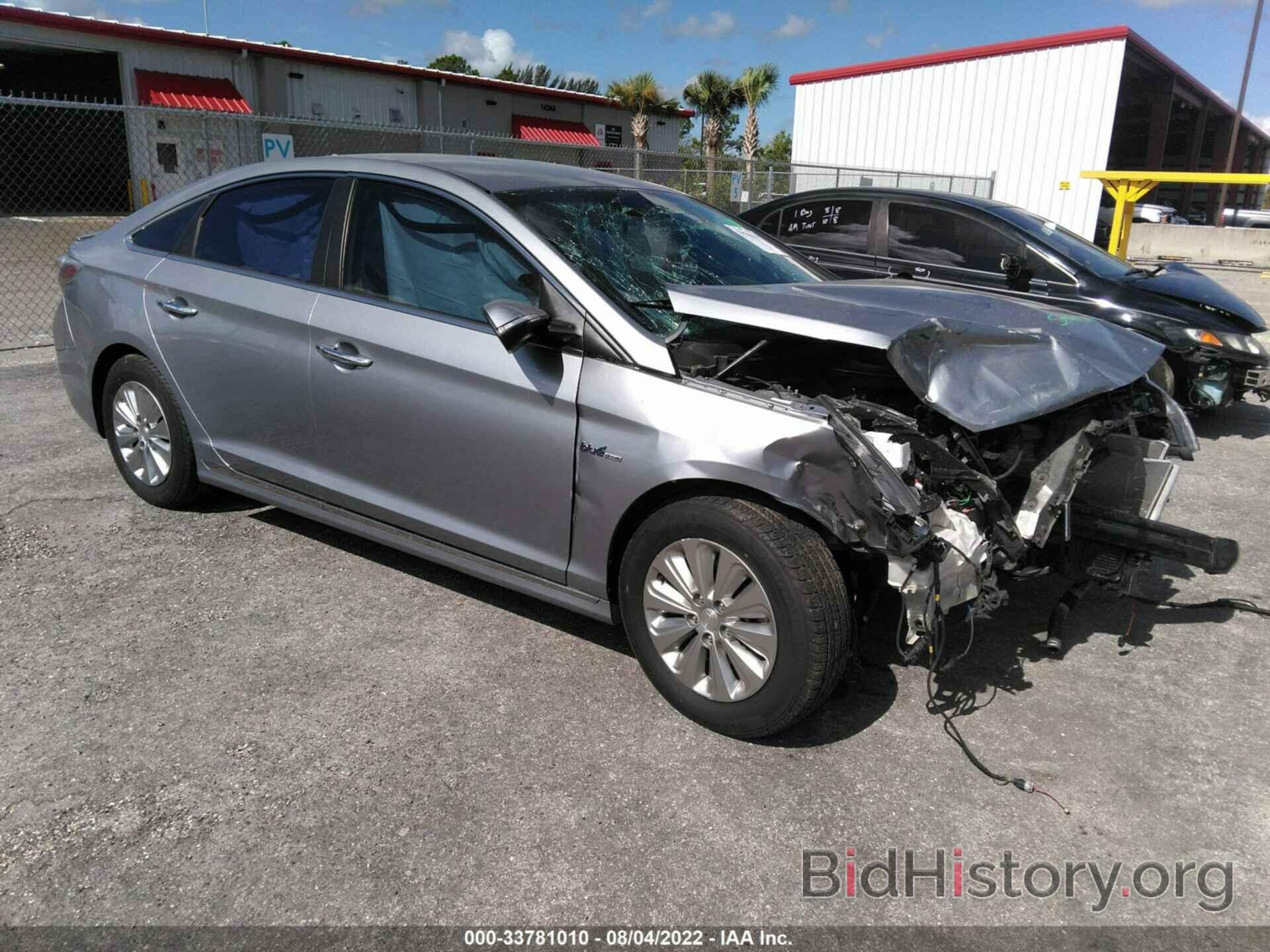 Photo KMHE24L1XHA044360 - HYUNDAI SONATA HYBRID 2017