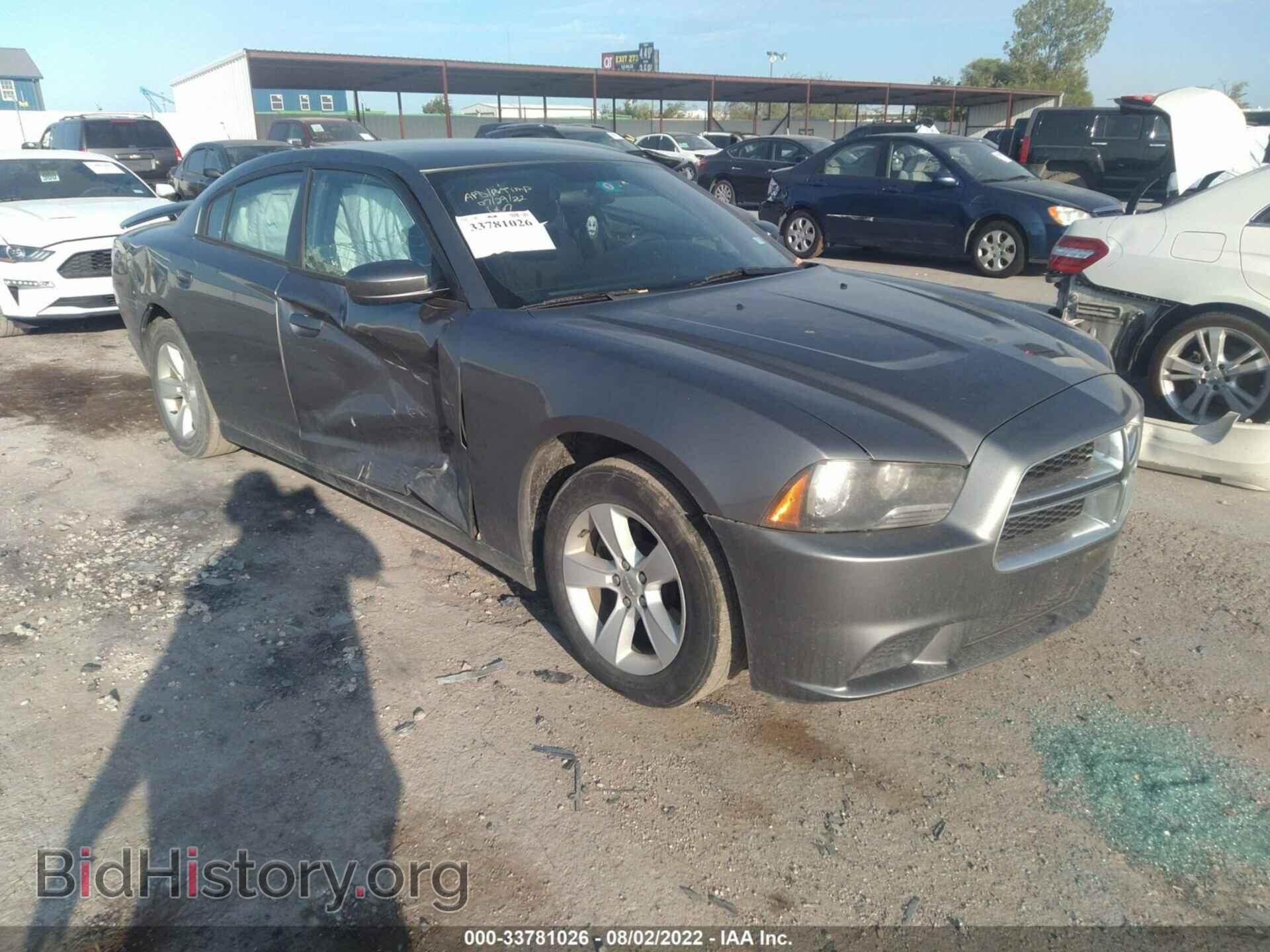 Фотография 2C3CDXBG8CH131637 - DODGE CHARGER 2012