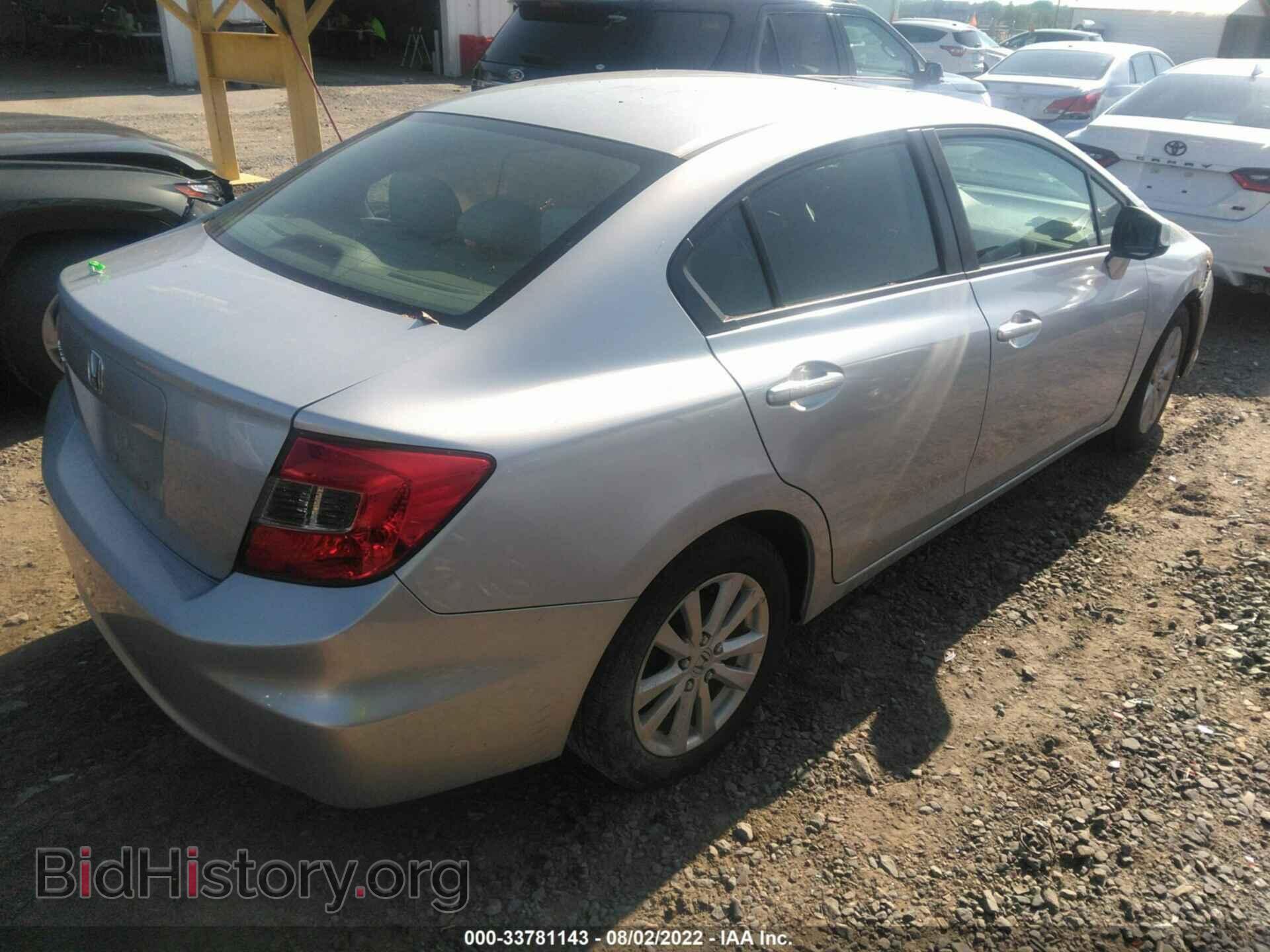 2012 HONDA CIVIC SDN - VIN: 2HGFB2F80CH602668 - Фото 4