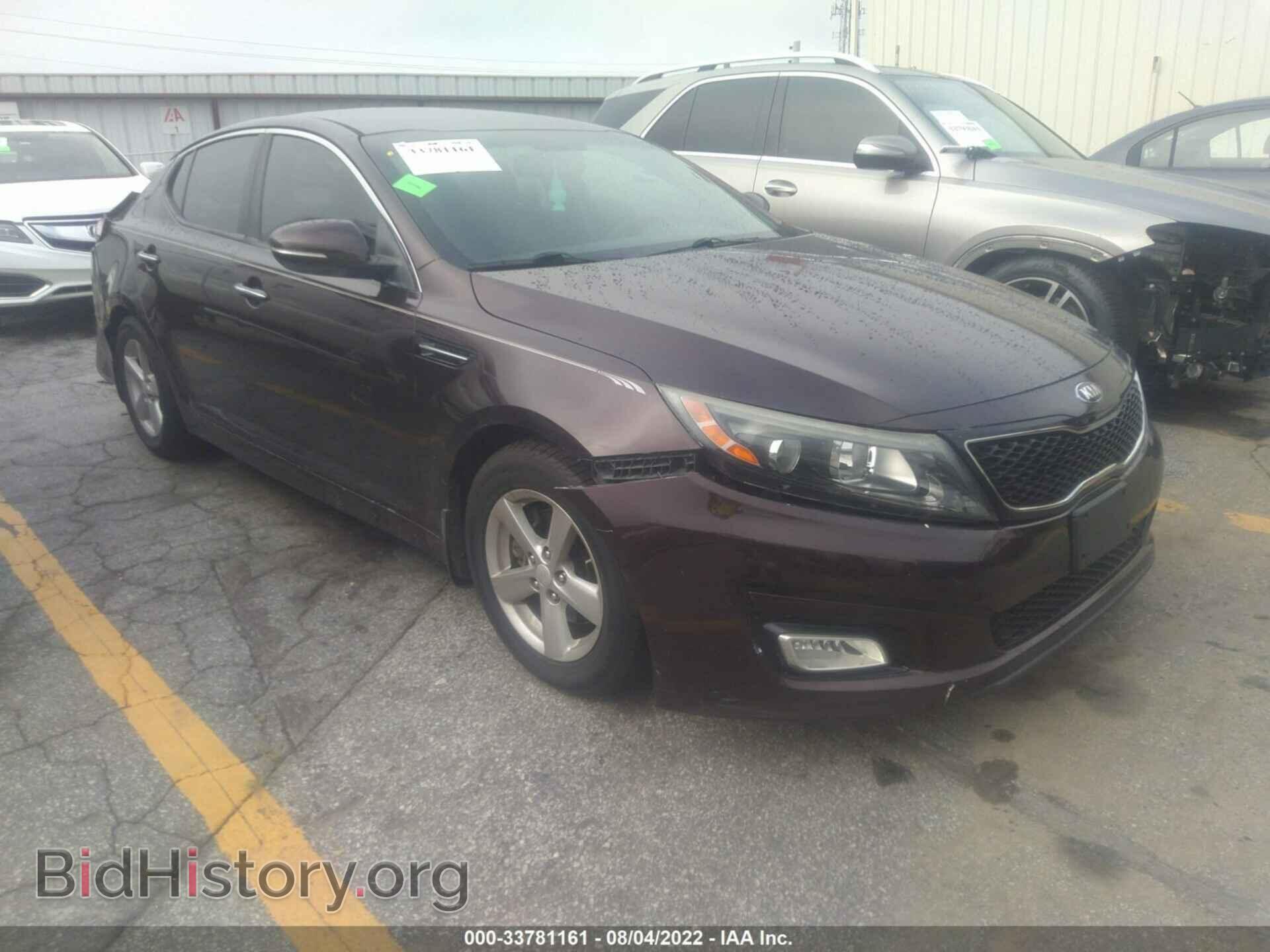 Photo 5XXGM4A73EG346104 - KIA OPTIMA 2014