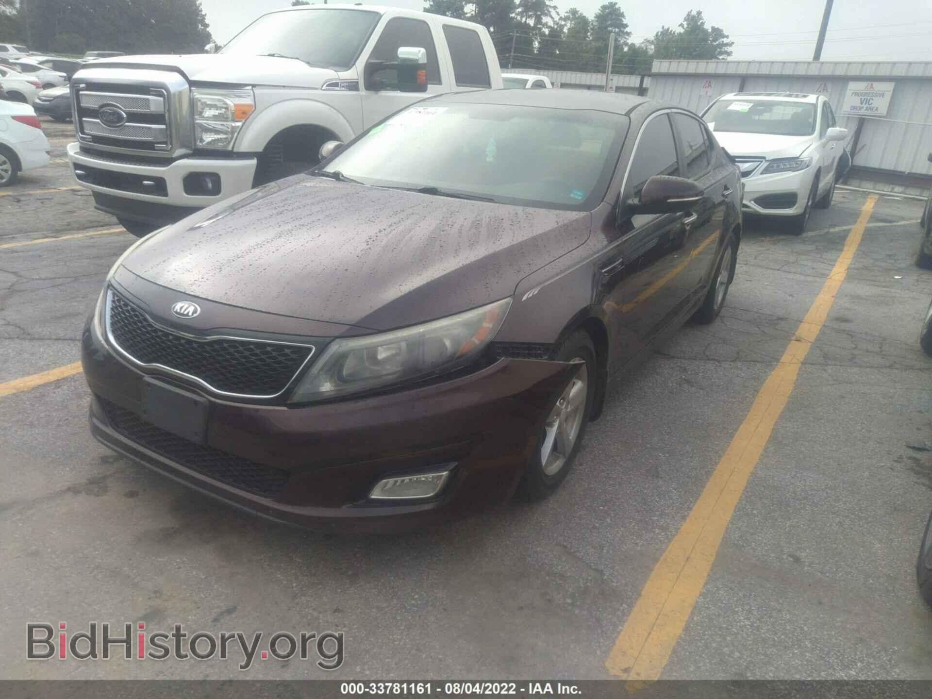2014 KIA OPTIMA - VIN: 5XXGM4A73EG346104 - Фото 2