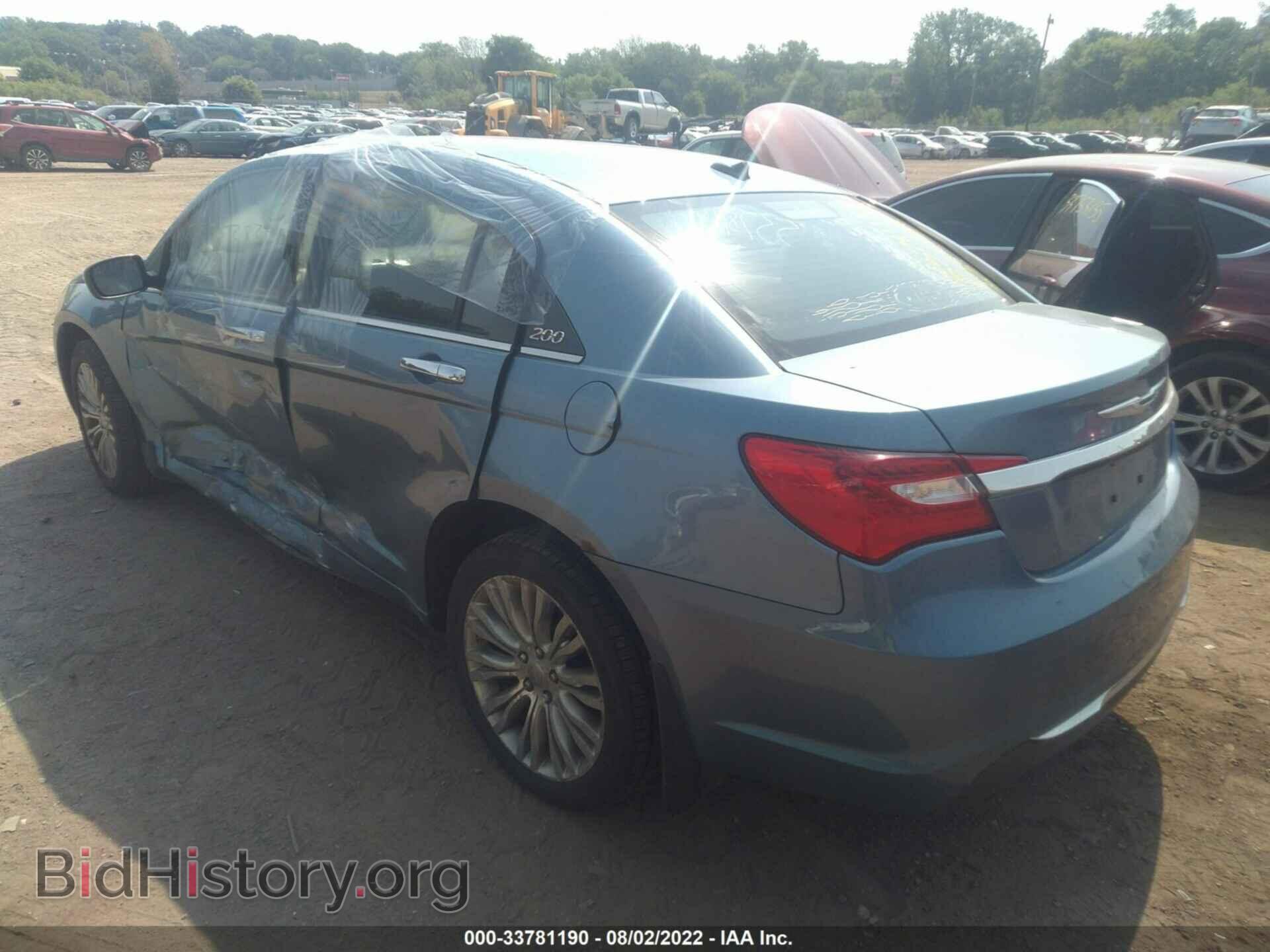 2011 CHRYSLER 200 - VIN: 1C3BC2FB9BN615290 - Фото 3
