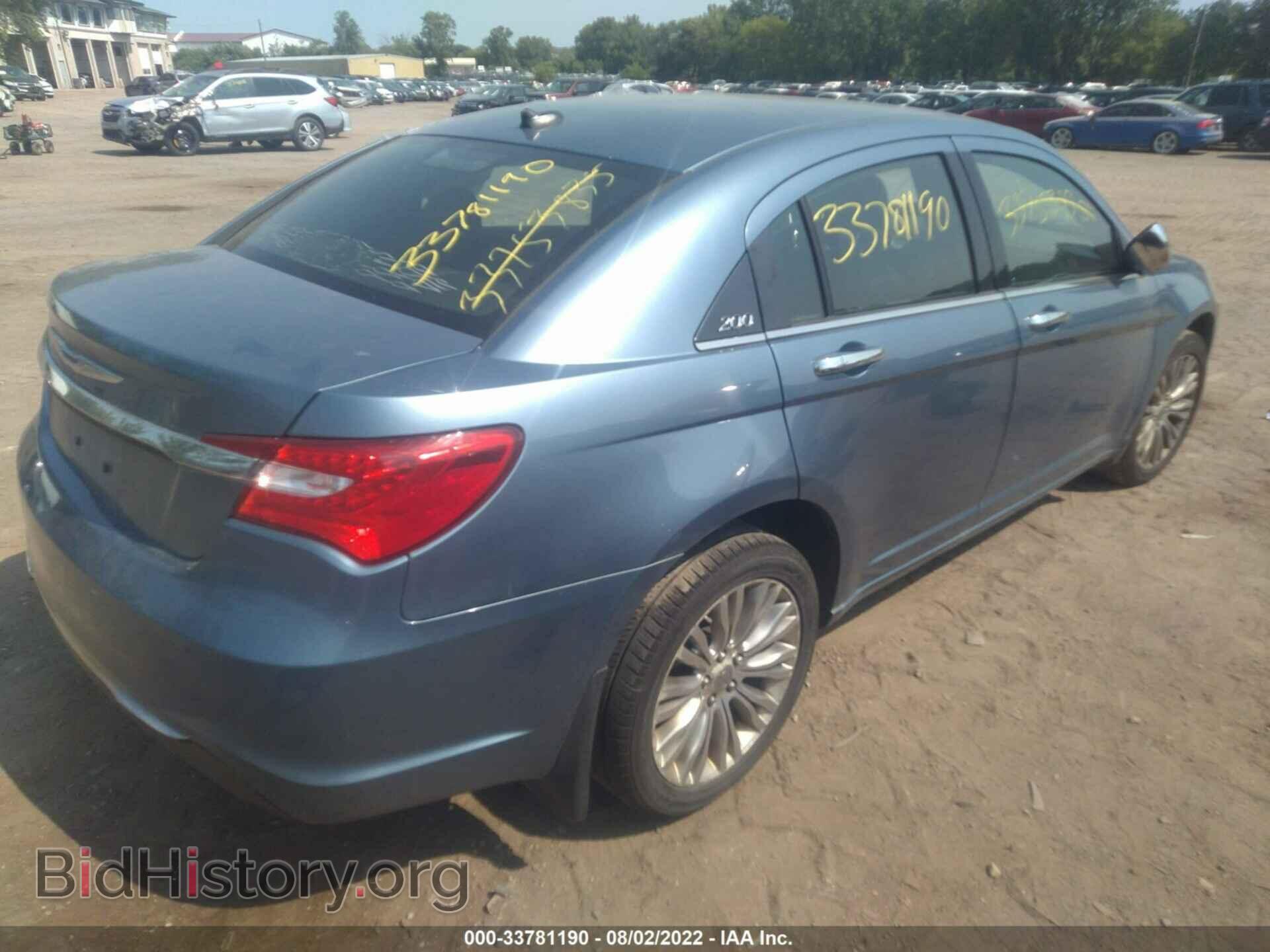 2011 CHRYSLER 200 - VIN: 1C3BC2FB9BN615290 - Фото 4