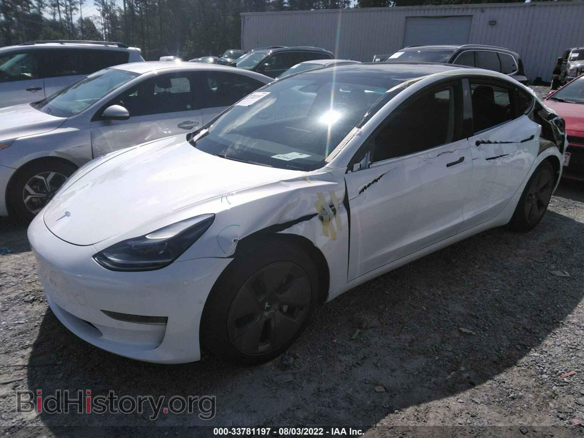 2021 TESLA MODEL 3 - VIN: 5YJ3E1EA4MF918282 - Photo 2