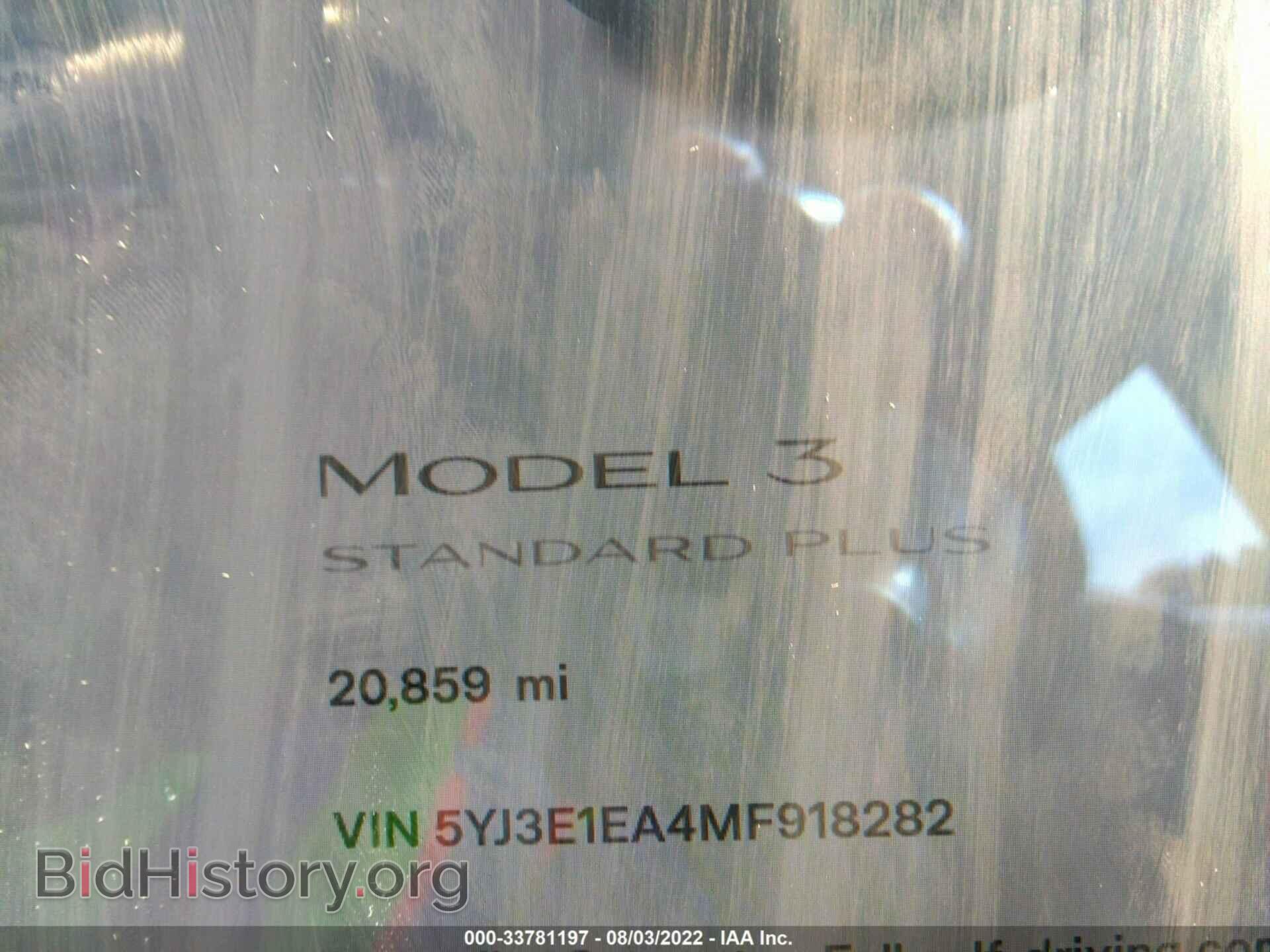 2021 TESLA MODEL 3 - VIN: 5YJ3E1EA4MF918282 - Photo 7