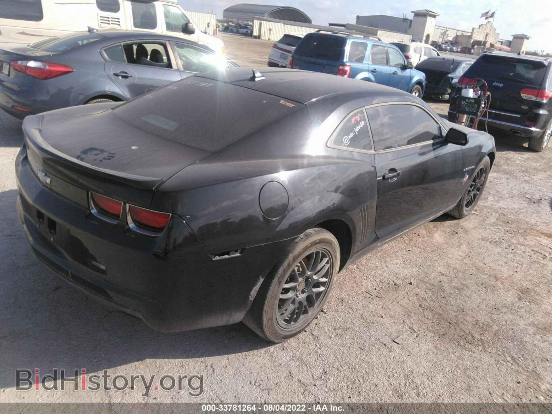 2012 CHEVROLET CAMARO - VIN: 2G1FE1E30C9135938 - Фото 4