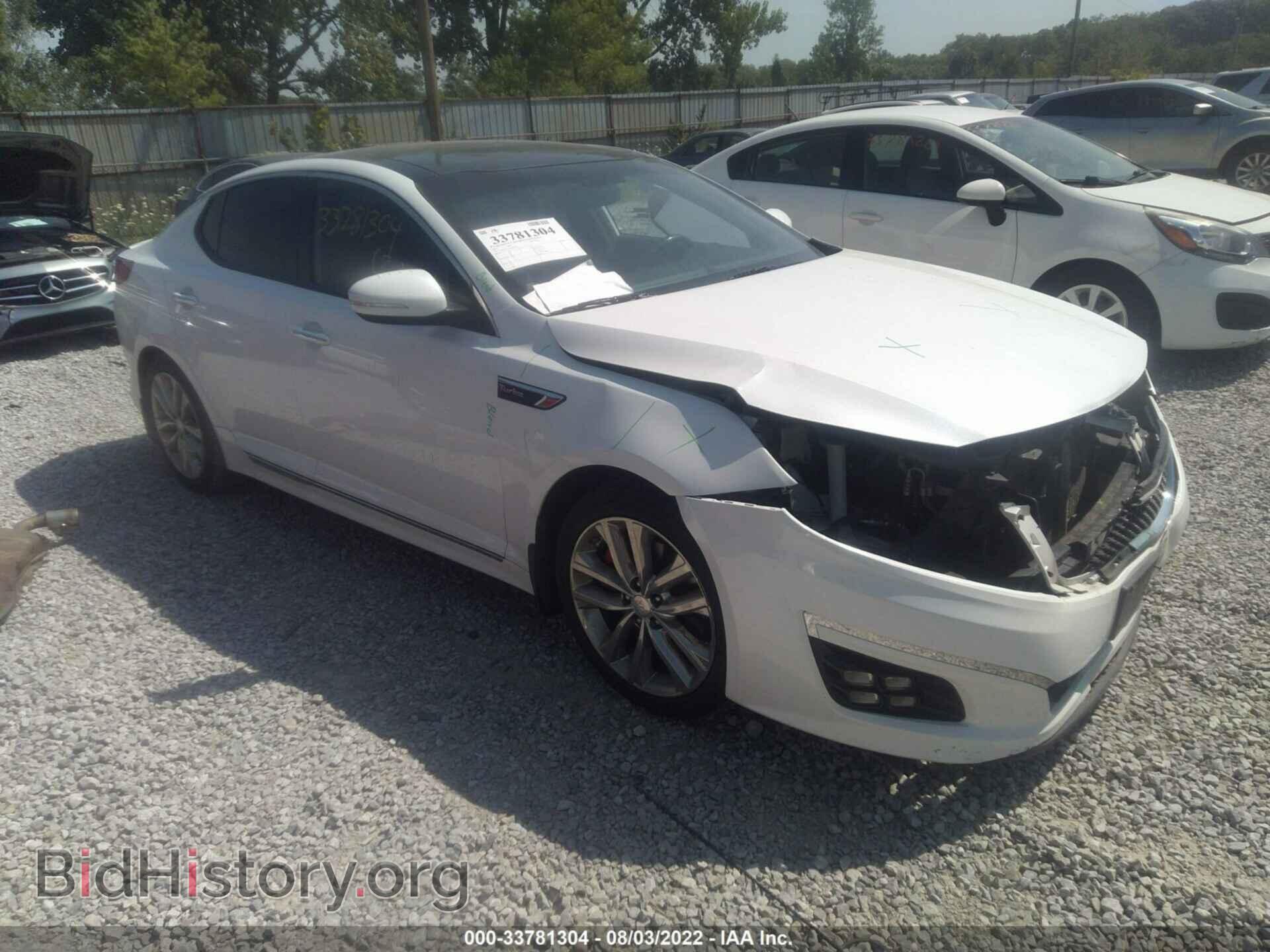 Фотография 5XXGR4A60FG449183 - KIA OPTIMA 2015