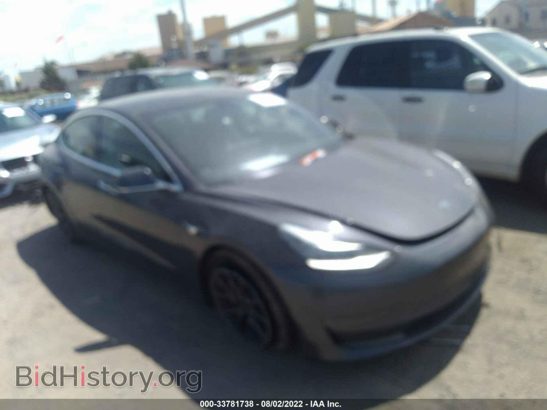 Photo 5YJ3E1EA1KF325671 - TESLA MODEL 3 2019