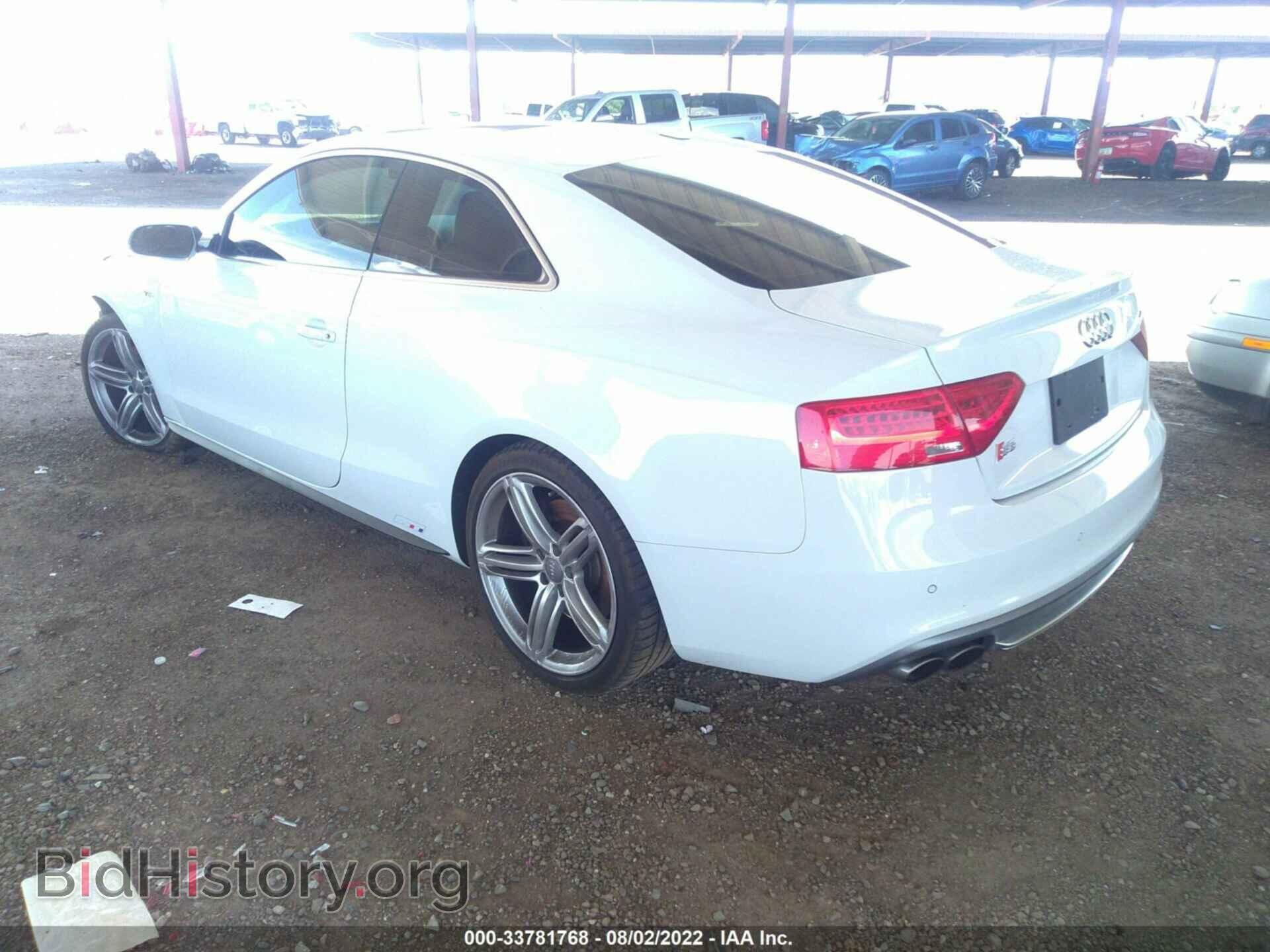 2013 AUDI S5 - VIN: WAUCGAFR1DA029380 - Фото 3