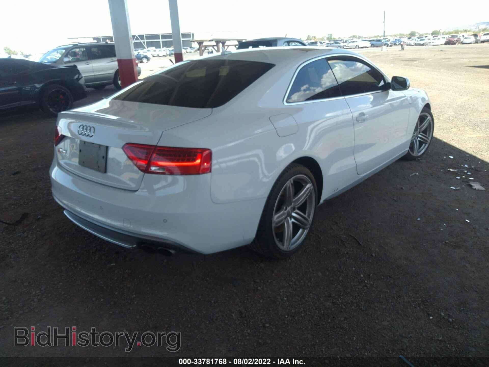 2013 AUDI S5 - VIN: WAUCGAFR1DA029380 - Фото 4