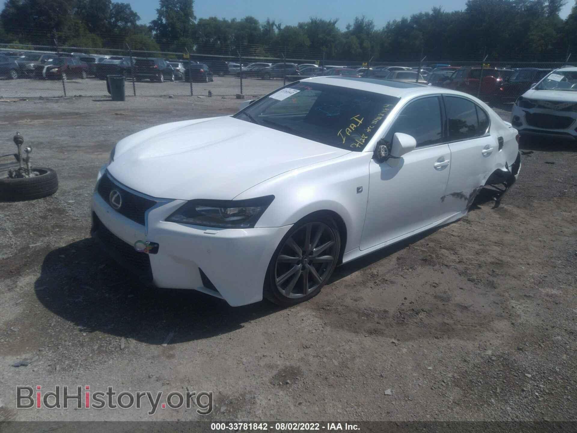 2013 LEXUS GS 350 - VIN: JTHCE1BL8D5008964 - Фото 2