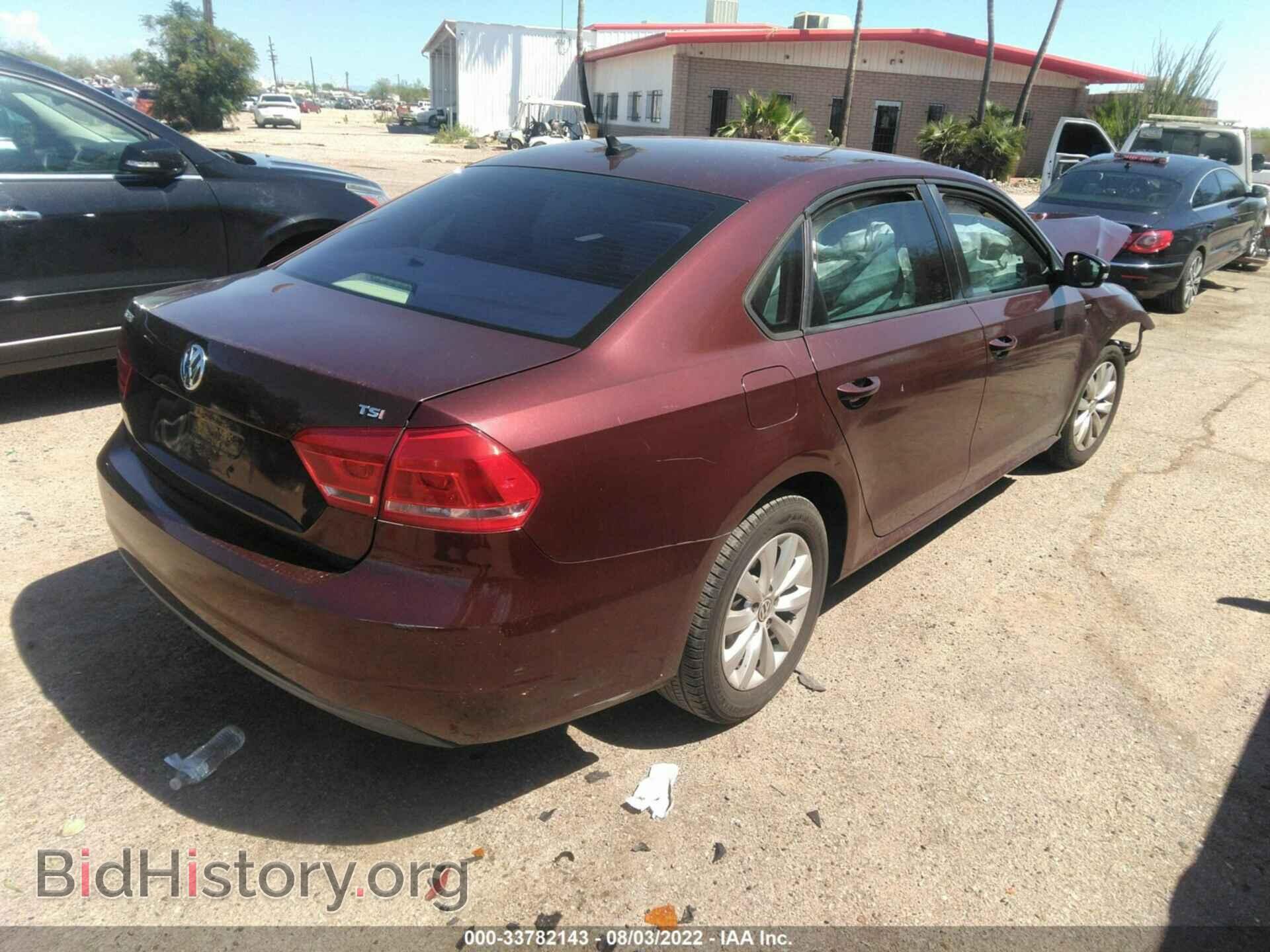2014 VOLKSWAGEN PASSAT - VIN: 1VWAT7A34EC098868 - Фото 4
