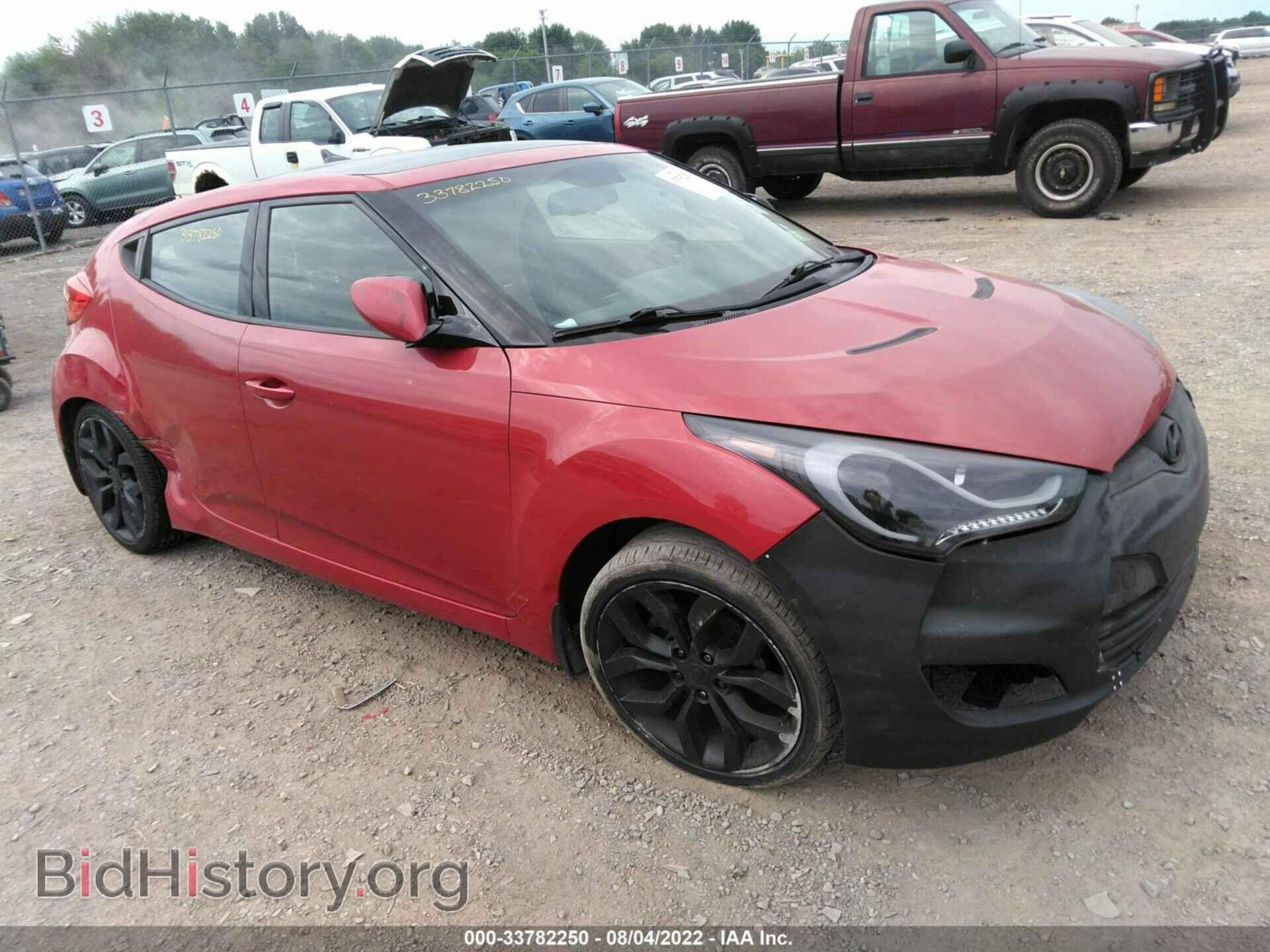 Photo KMHTC6ADXCU044962 - HYUNDAI VELOSTER 2012
