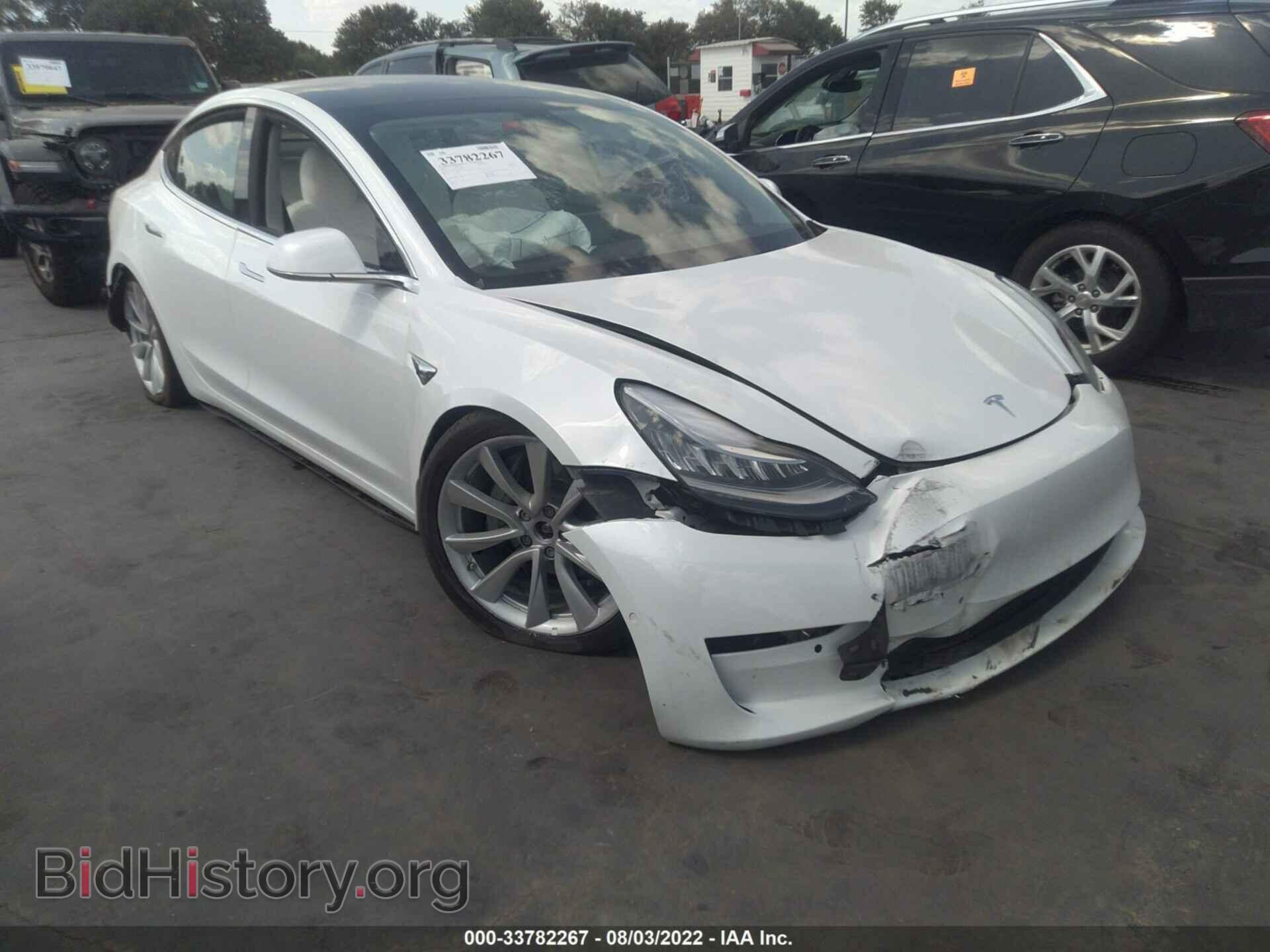 Photo 5YJ3E1EB7KF450893 - TESLA MODEL 3 2019