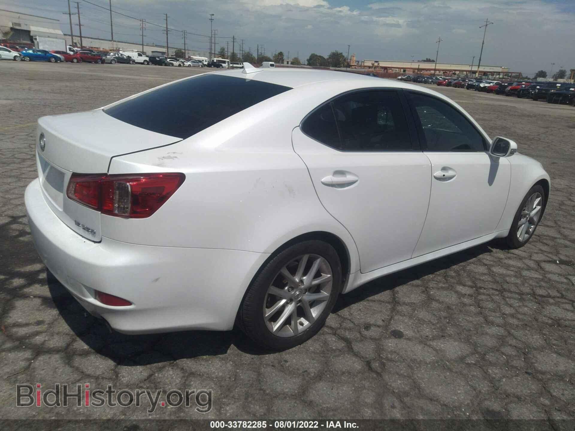 2012 LEXUS IS 250 - VIN: JTHBF5C20C5170964 - Фото 4