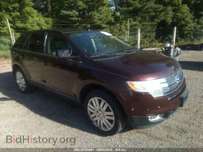 2010 Ford EDGE Limited, purple — VIN 2FMDK3KC1ABB18901, IAAI