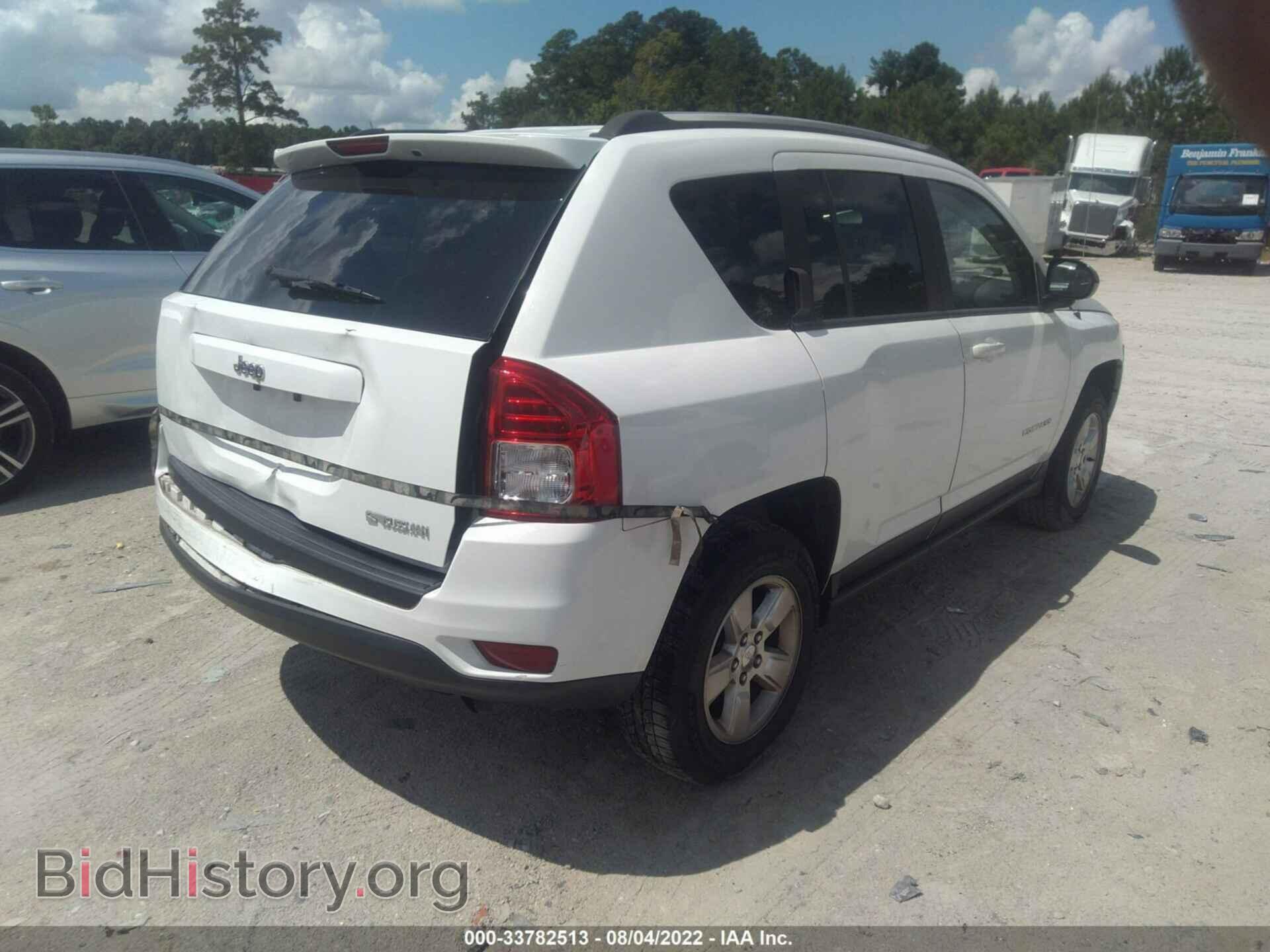 2013 JEEP COMPASS - VIN: 1C4NJCBA9DD265220 - Фото 4