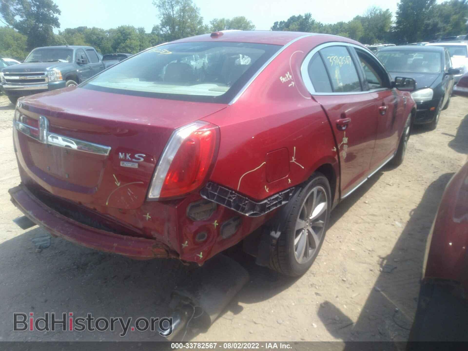 2009 LINCOLN MKS - VIN: 1LNHM94R49G607863 - Фото 4