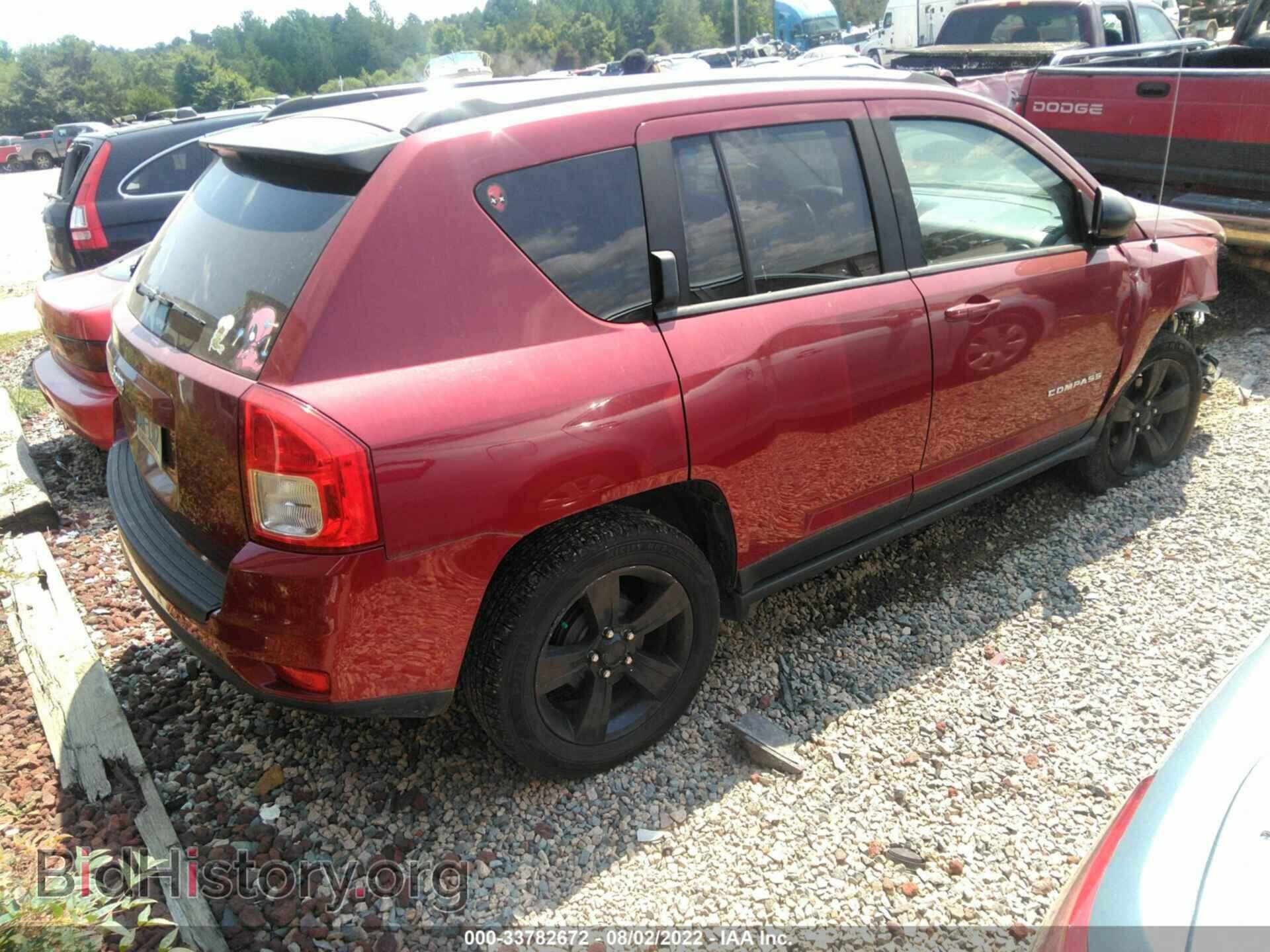 2012 JEEP COMPASS - VIN: 1C4NJCBAXCD526675 - Фото 4