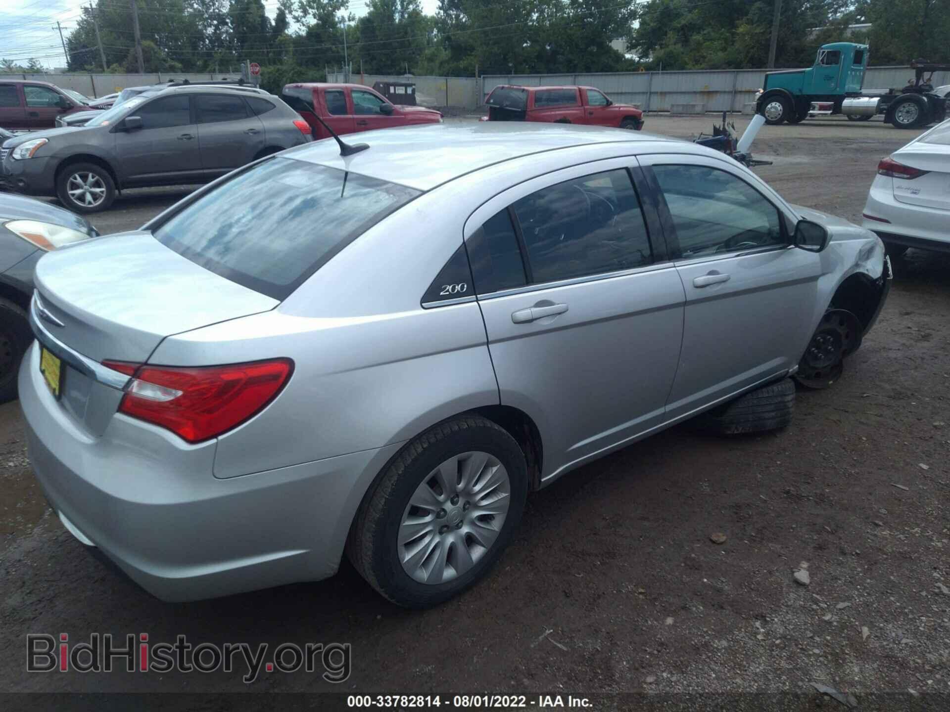 2012 CHRYSLER 200 - VIN: 1C3CCBAB1CN169097 - Фото 4