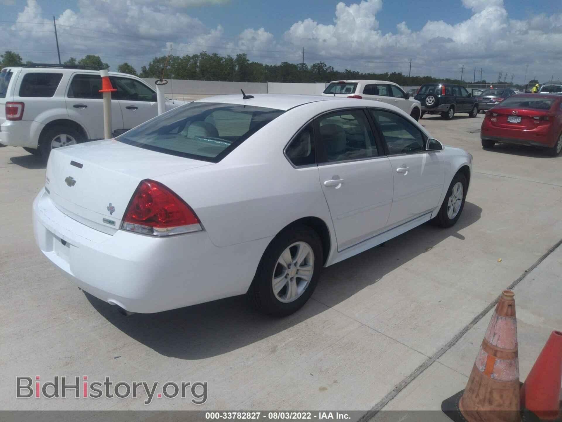 2012 CHEVROLET IMPALA - VIN: 2G1WA5E33C1280876 - Фото 4