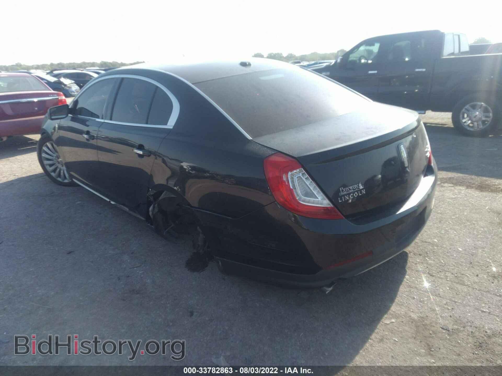 2013 LINCOLN MKS - VIN: 1LNHL9EK3DG617698 - Фото 3