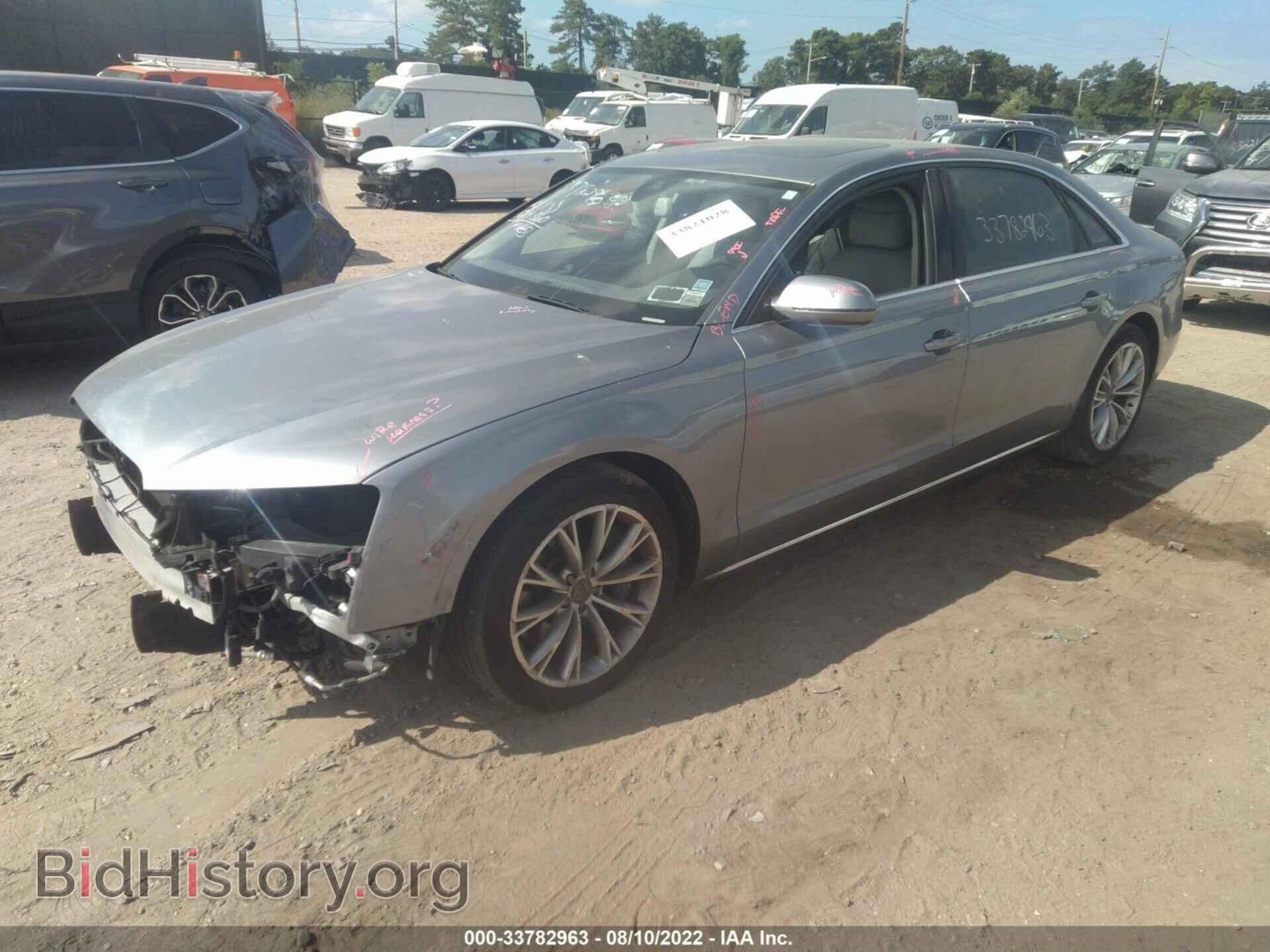2012 AUDI A8 L - VIN: WAURVAFD4CN027442 - Photo 2