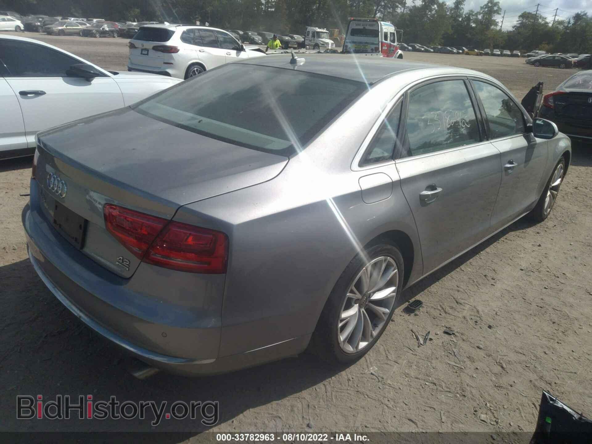 2012 AUDI A8 L - VIN: WAURVAFD4CN027442 - Photo 4