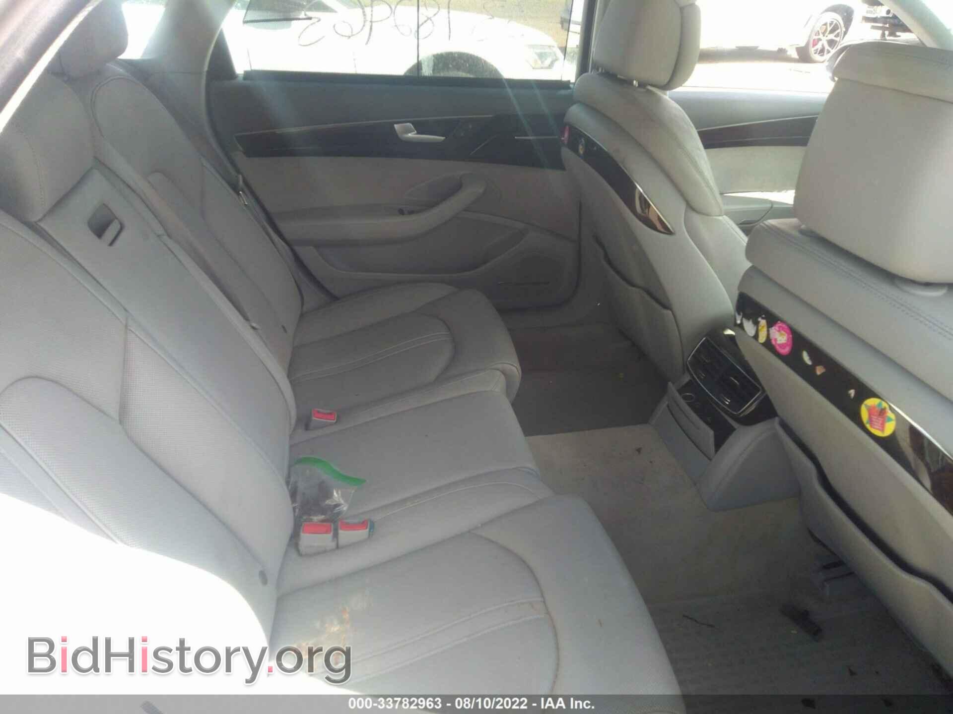 2012 AUDI A8 L - VIN: WAURVAFD4CN027442 - Photo 8