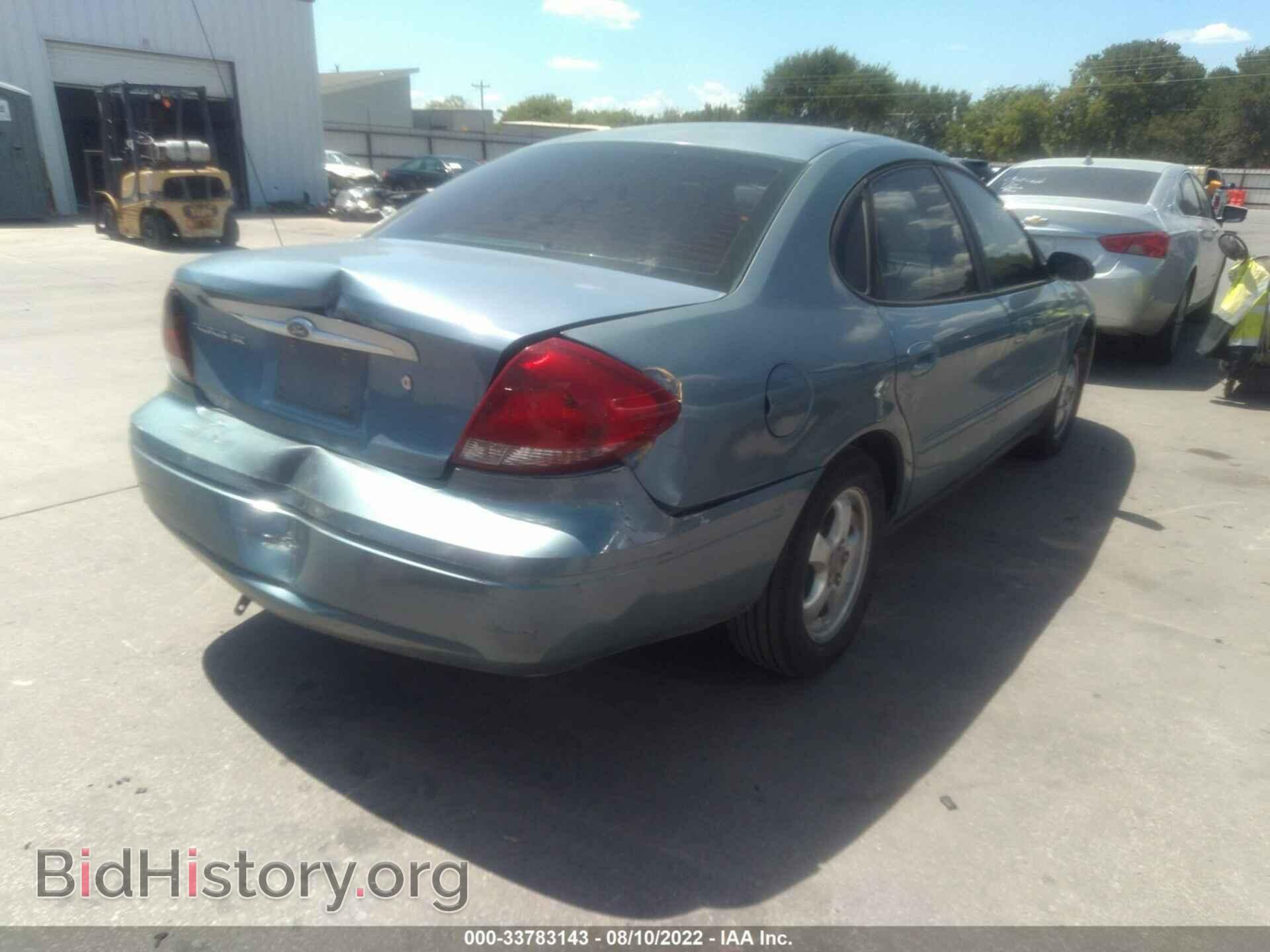 2006 FORD TAURUS - VIN: 1FAFP53U96A114198 - Фото 4
