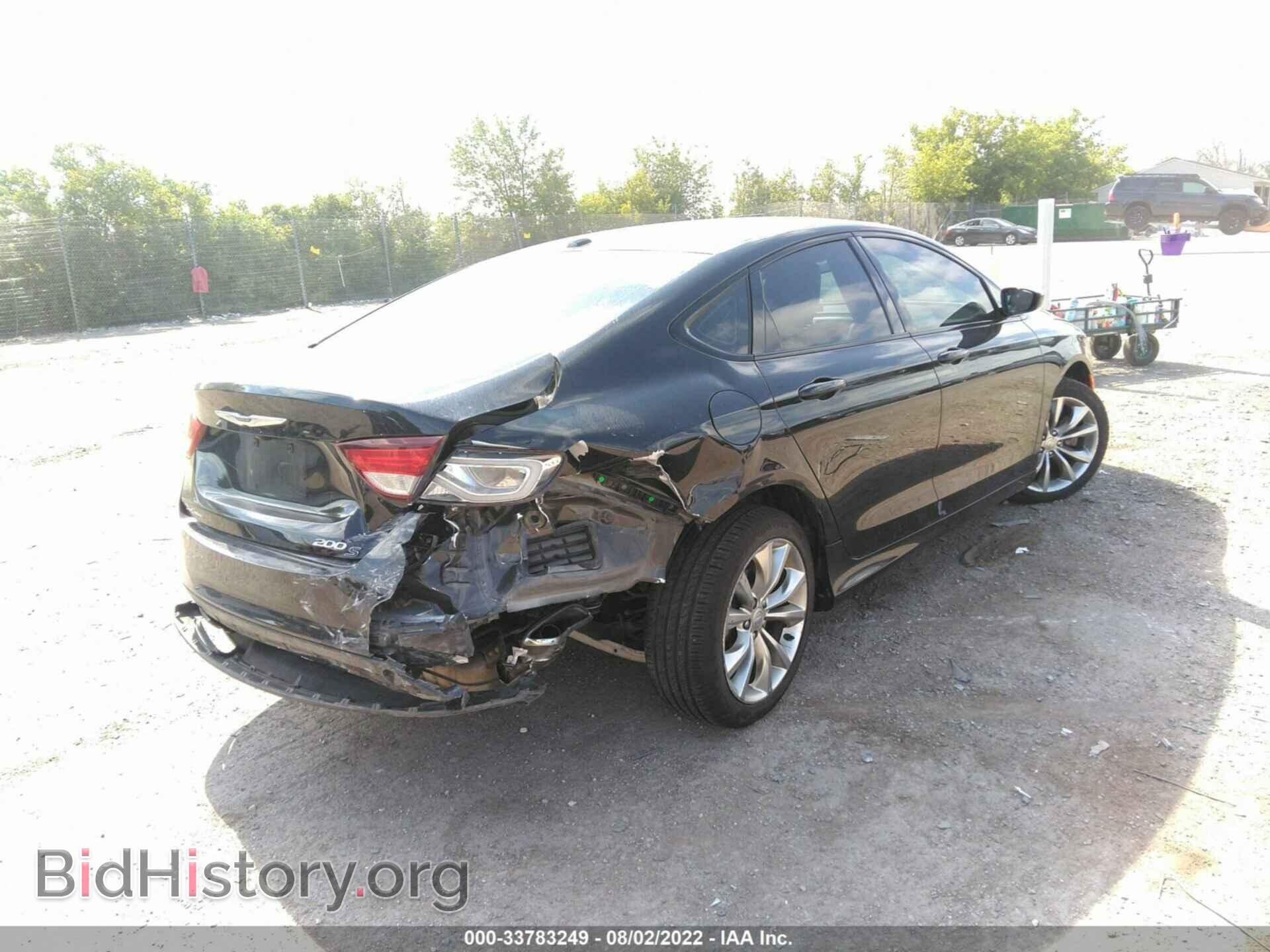 2015 CHRYSLER 200 - VIN: 1C3CCCBB5FN706322 - Фото 4