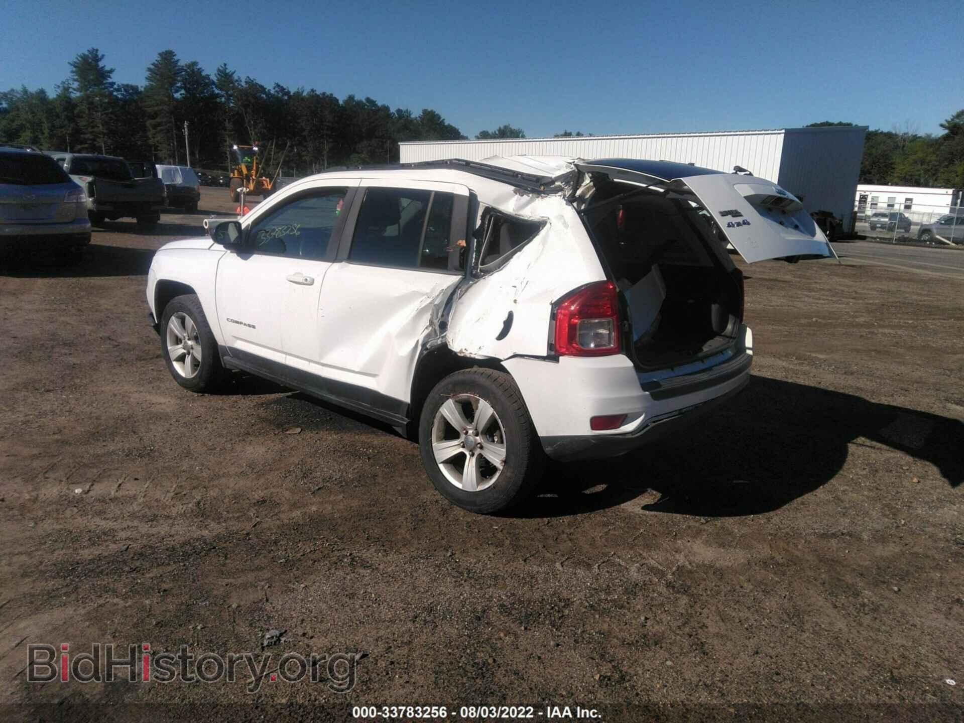 2012 JEEP COMPASS - VIN: 1C4NJDEB1CD588122 - Фото 3