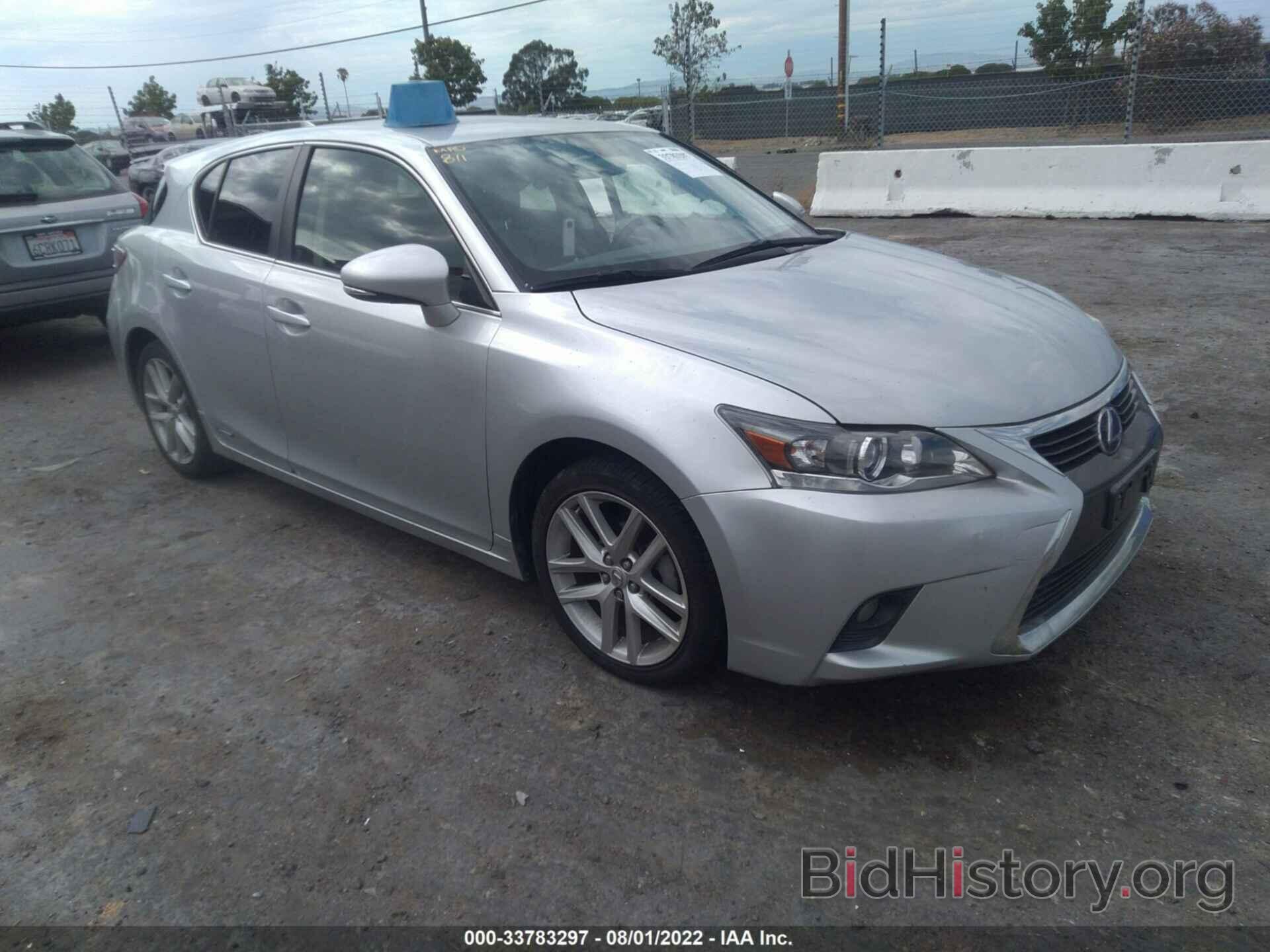 Photo JTHKD5BH4G2253171 - LEXUS CT 200H 2016