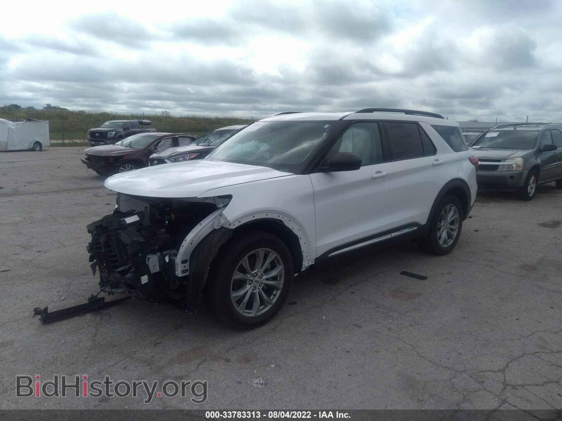 2020 FORD EXPLORER - VIN: 1FMSK8DH5LGD04157 - Фото 2