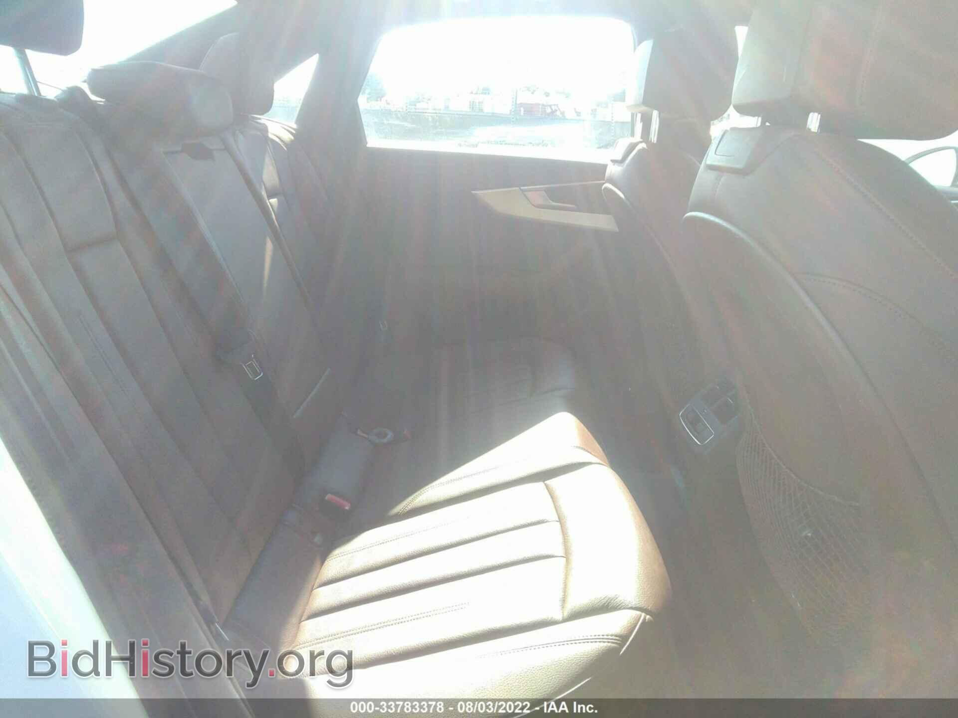 2018 AUDI A4 - VIN: WAULMAF40JA101534 - Photo 8
