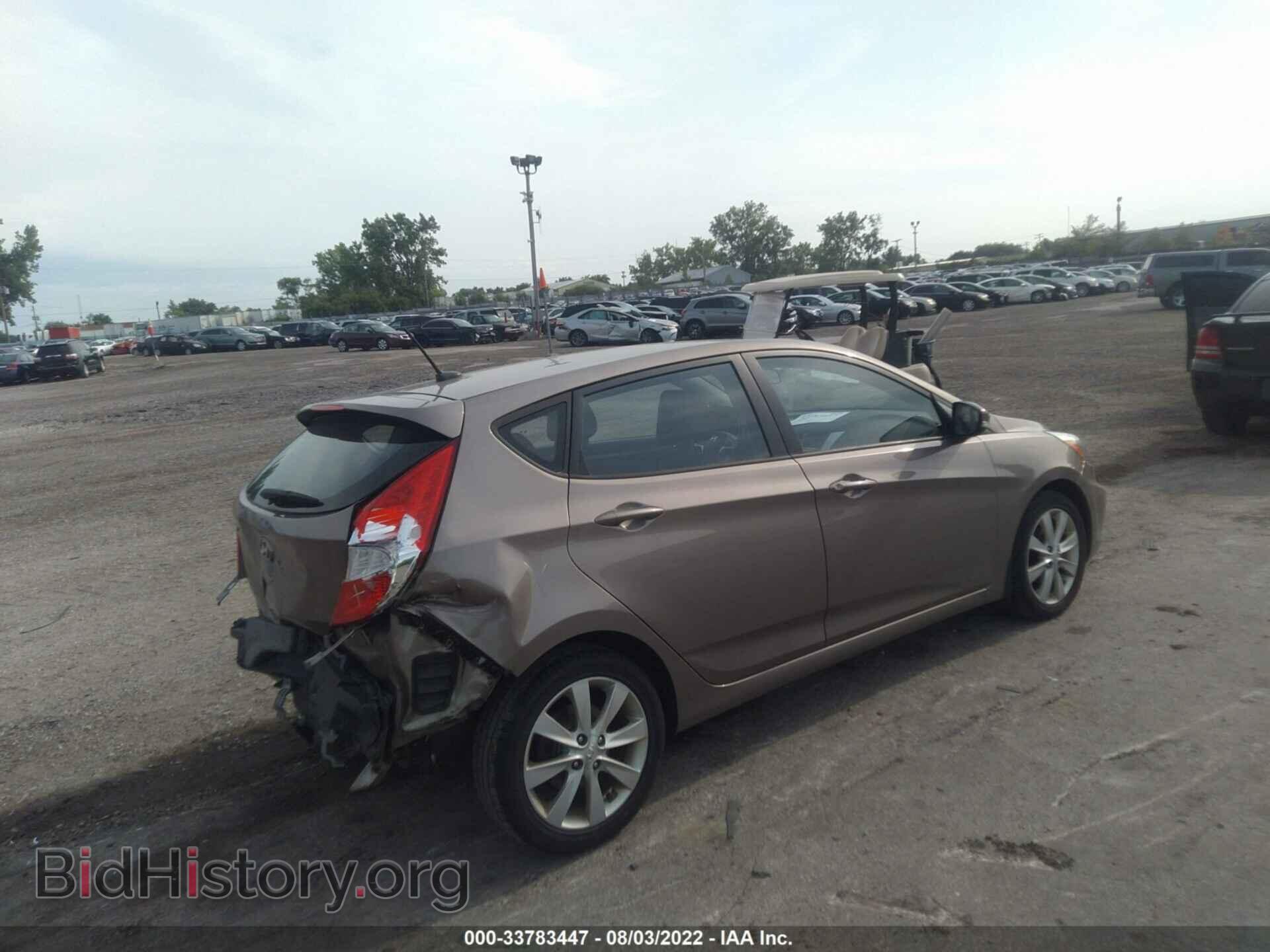 2014 HYUNDAI ACCENT - VIN: KMHCU5AE5EU189426 - Фото 4