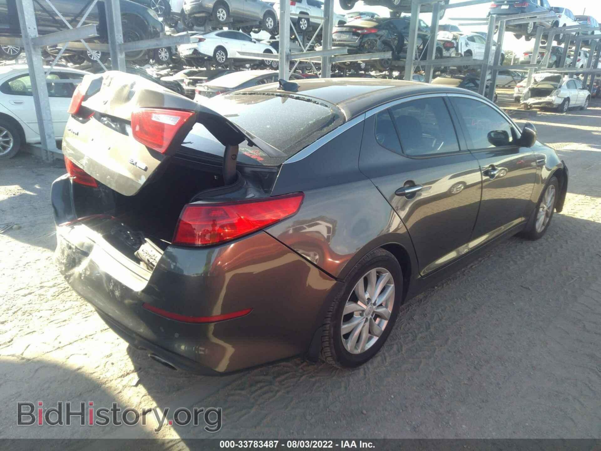 2015 KIA OPTIMA - VIN: 5XXGN4A77FG377824 - Фото 4