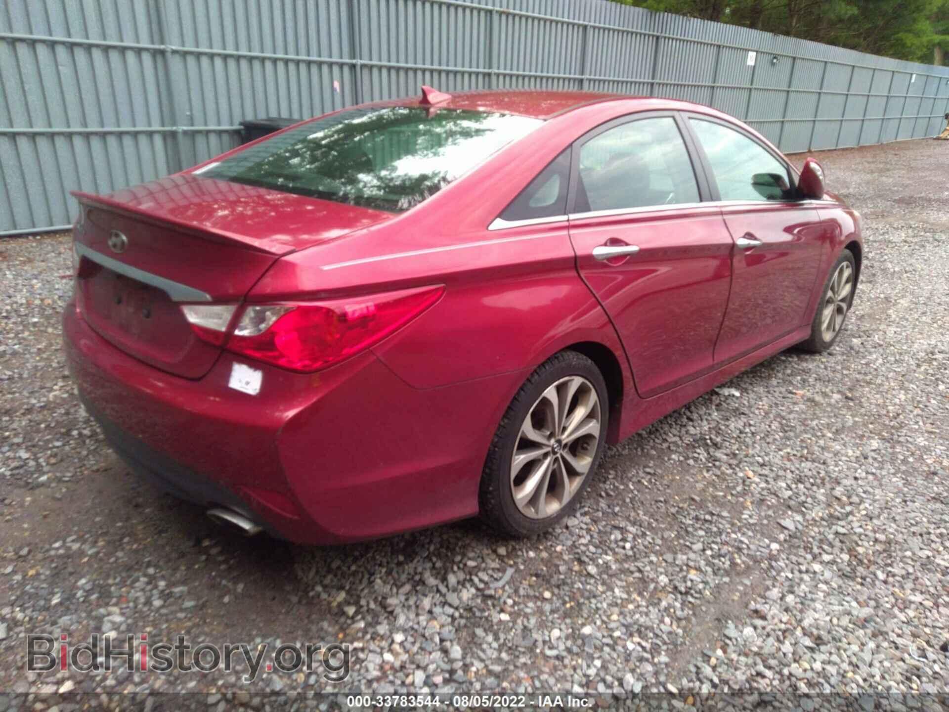 2014 HYUNDAI SONATA - VIN: 5NPEC4AC3EH881171 - Фото 4