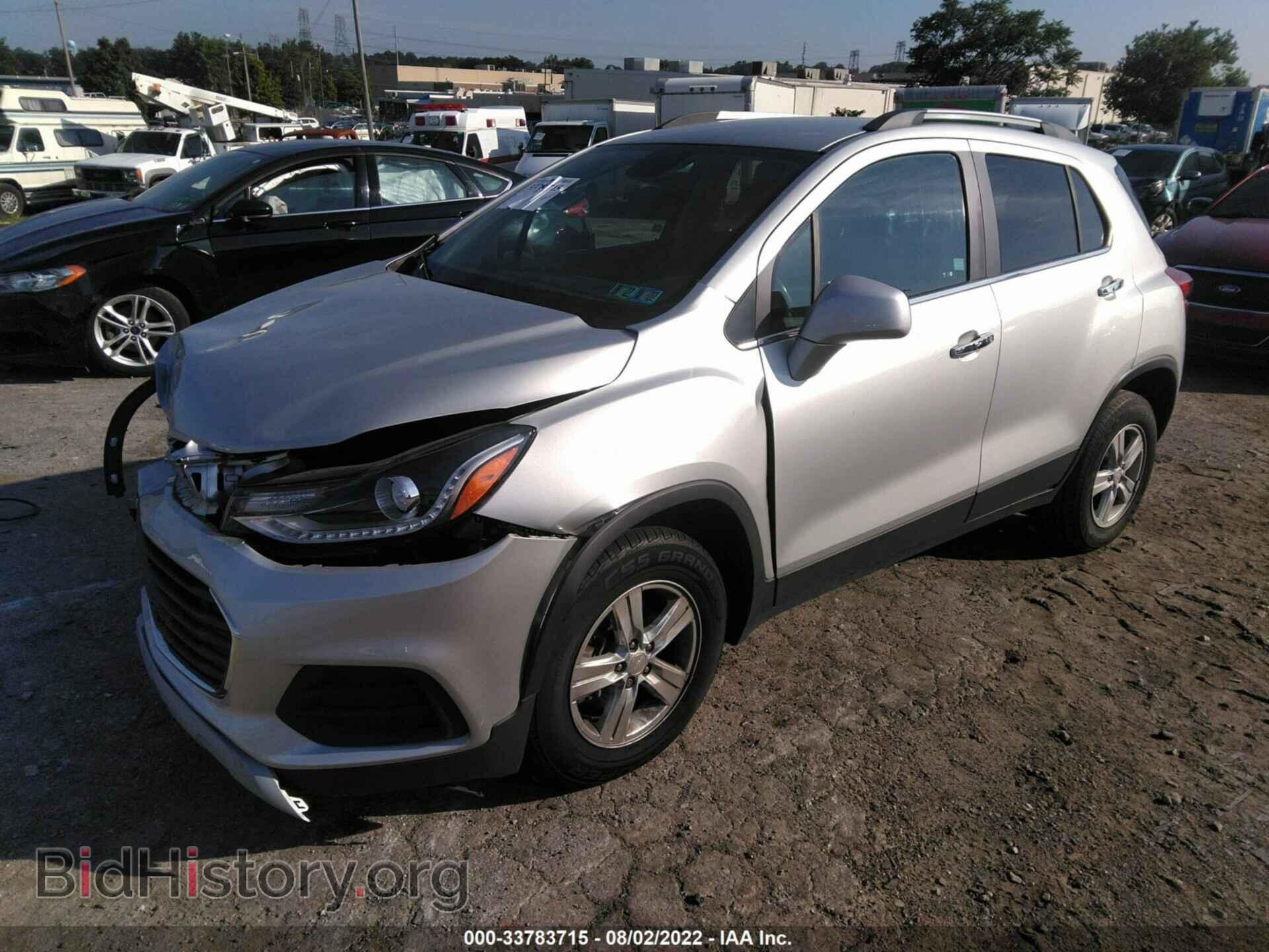 2019 CHEVROLET TRAX - VIN: 3GNCJLSB3KL384346 - Фото 2