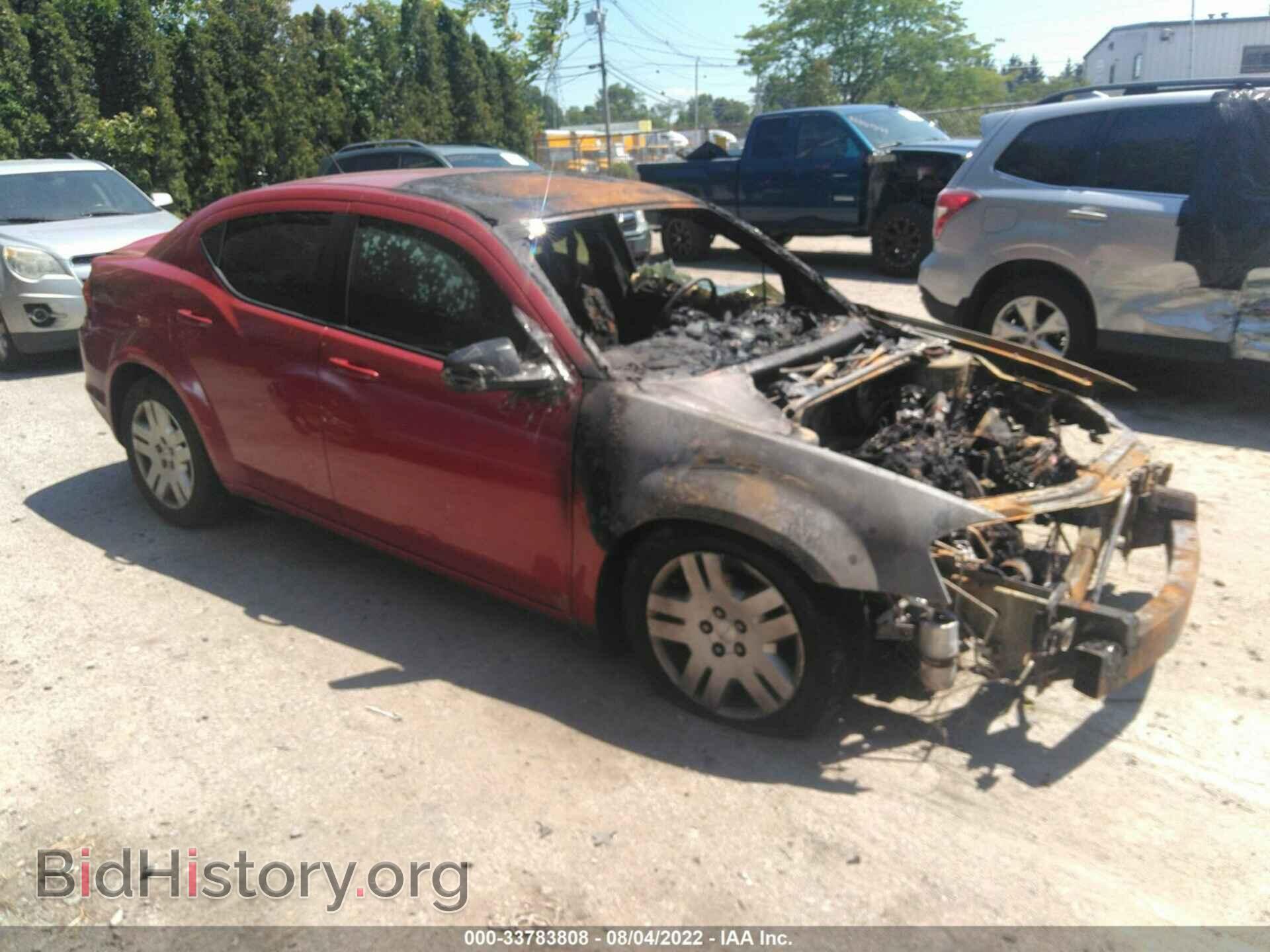 Фотография 1C3CDZAB8CN294054 - DODGE AVENGER 2012