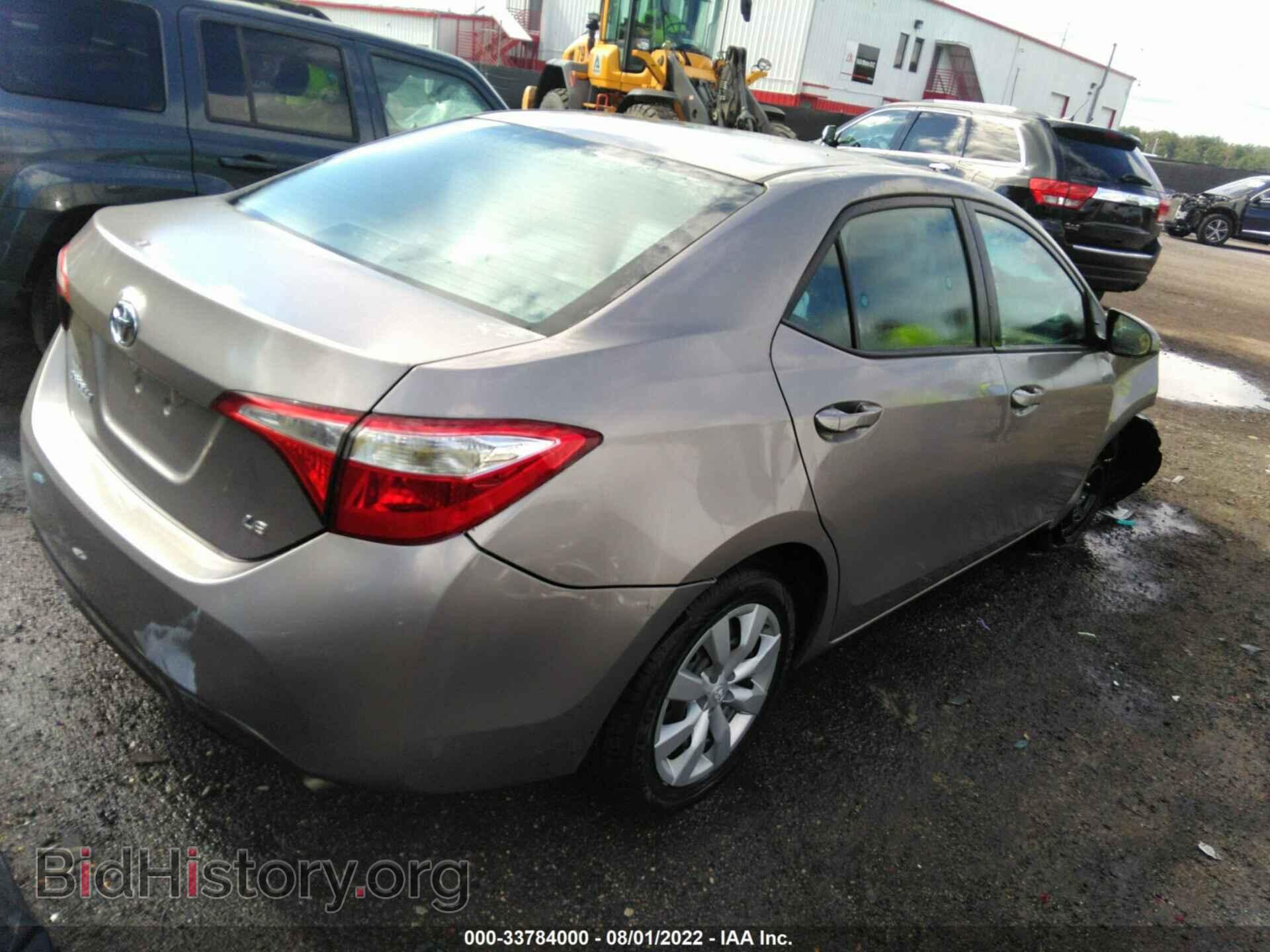 2014 TOYOTA COROLLA - VIN: 2T1BURHE6EC015486 - Фото 4