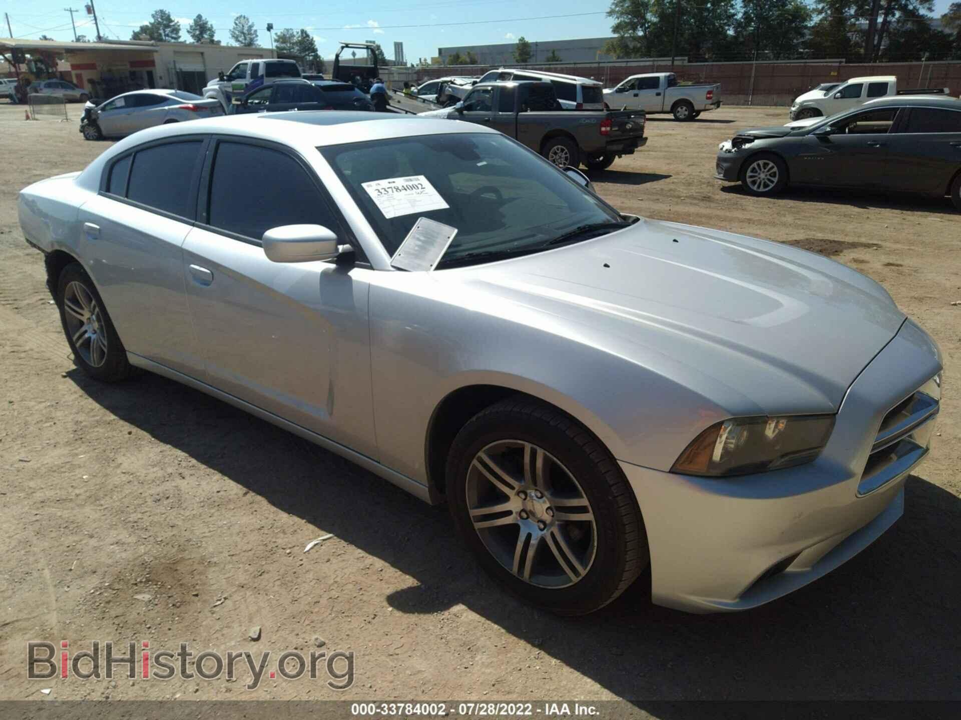 Photo 2C3CDXHG1CH140302 - DODGE CHARGER 2012
