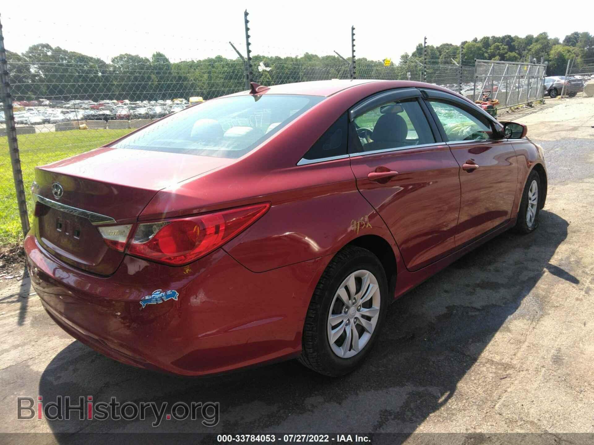 2012 HYUNDAI SONATA - VIN: 5NPEB4AC6CH472520 - Фото 4