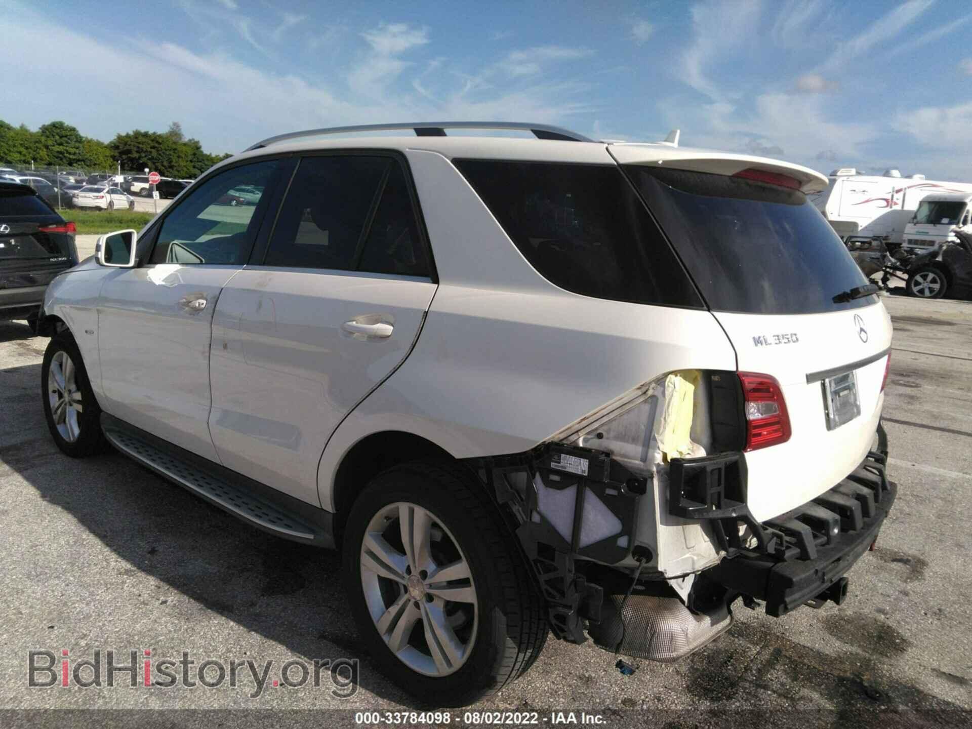 2012 MERCEDES-BENZ M-CLASS - VIN: 4JGDA2EB0CA070497 - Фото 3