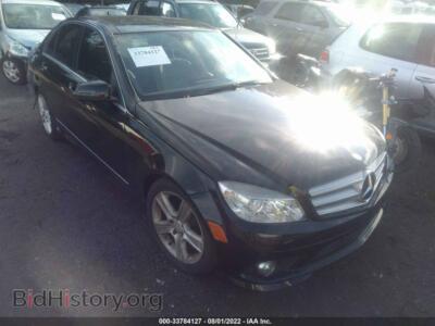 2010 Mercedes-Benz C-CLASS C 300, черный — VIN WDDGF8BB4AF430600, IAAI