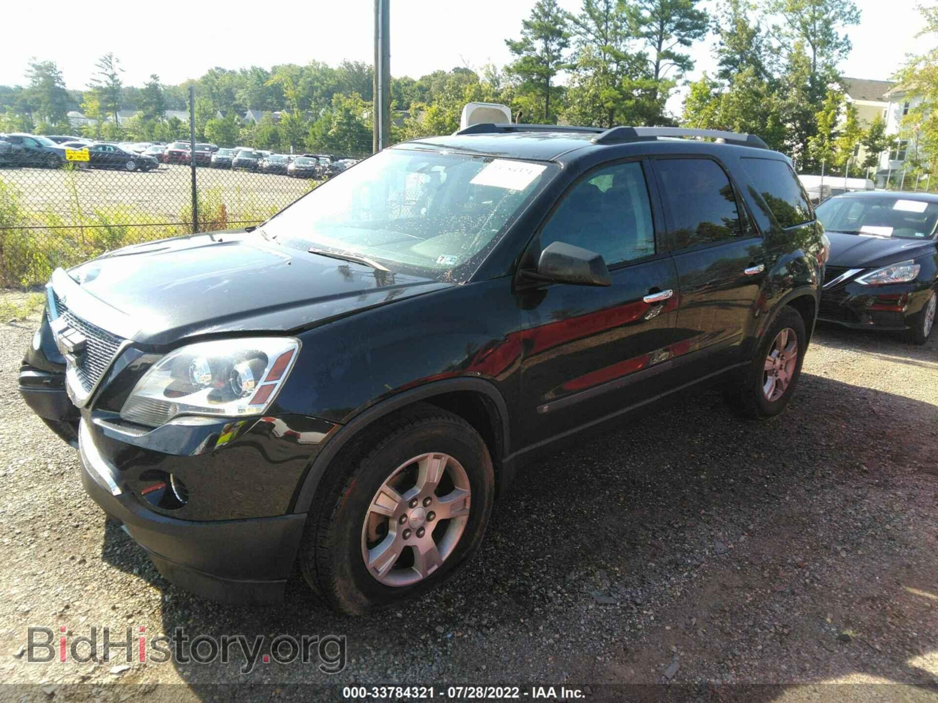 2010 GMC ACADIA - VIN: 1GKLRKED7AJ164114 - Фото 2