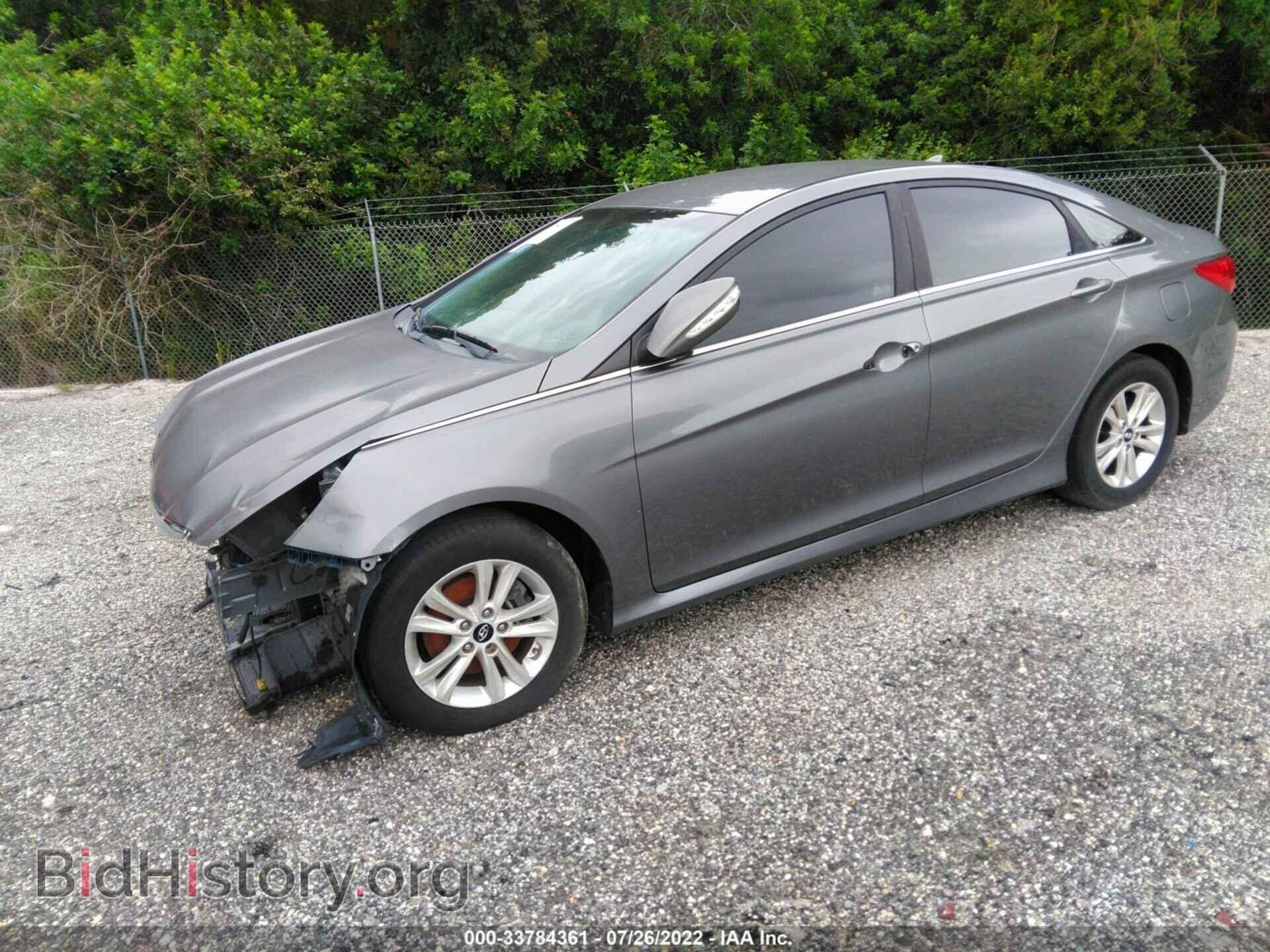 2014 HYUNDAI SONATA - VIN: 5NPEB4AC9EH859243 - Фото 2