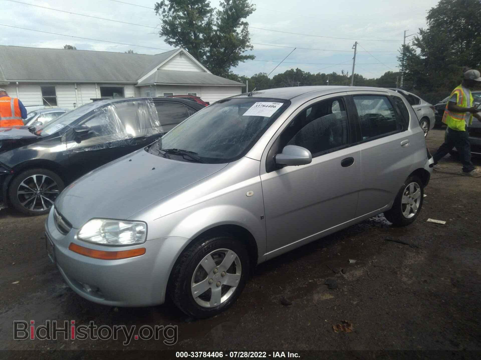 2007 CHEVROLET AVEO - VIN: KL1TD66657B727169 - Фото 2