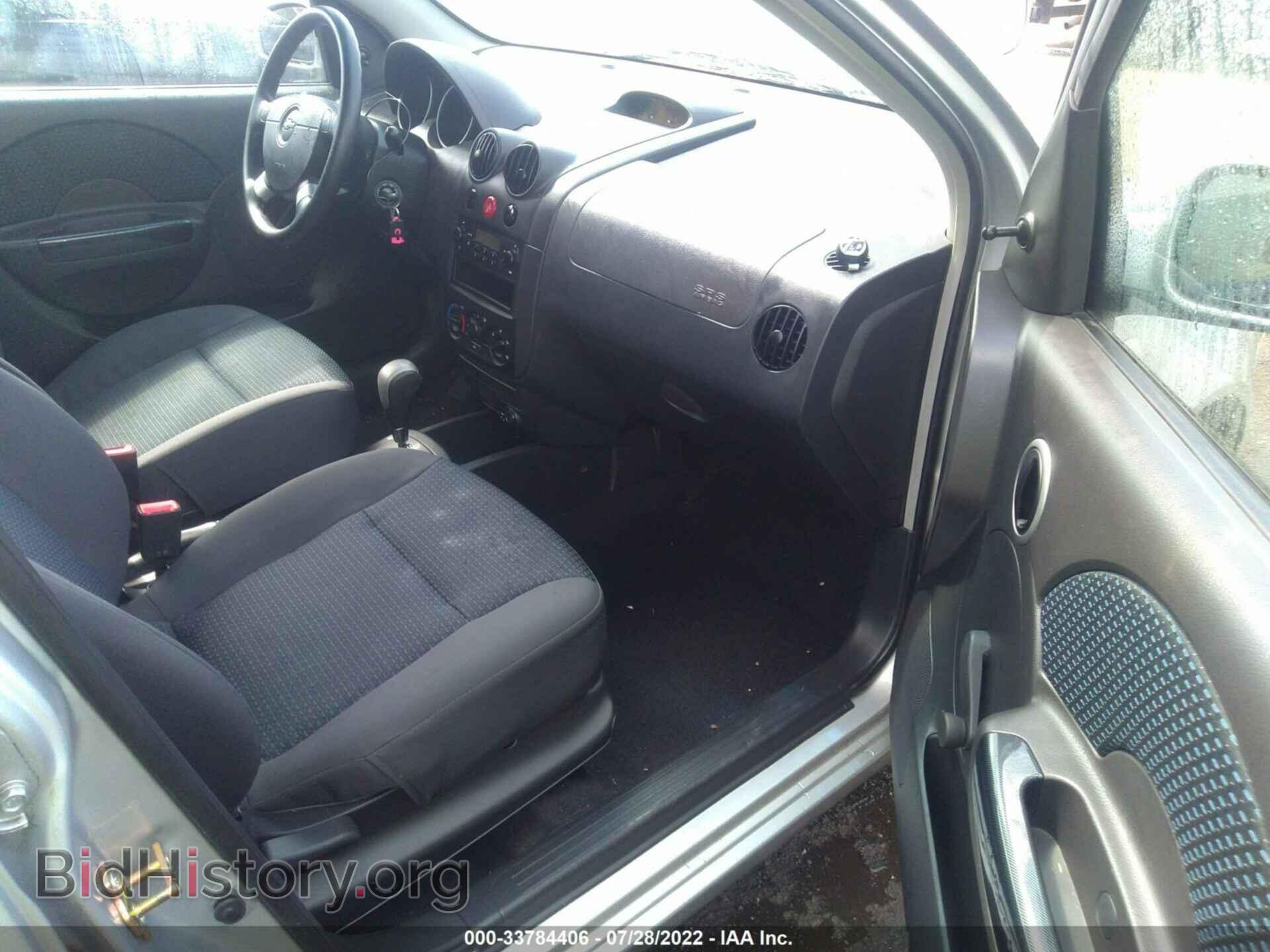 2007 CHEVROLET AVEO - VIN: KL1TD66657B727169 - Фото 5